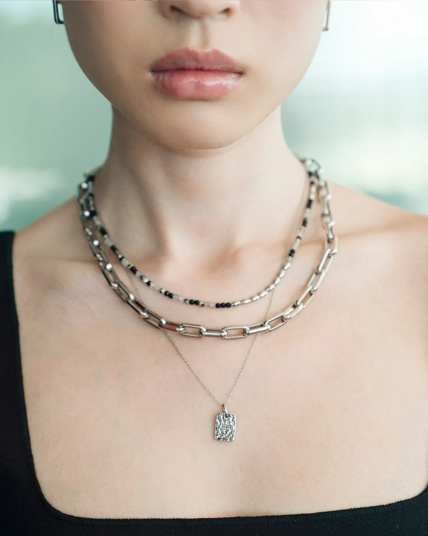 Alyx Textured Pendant - Image 10