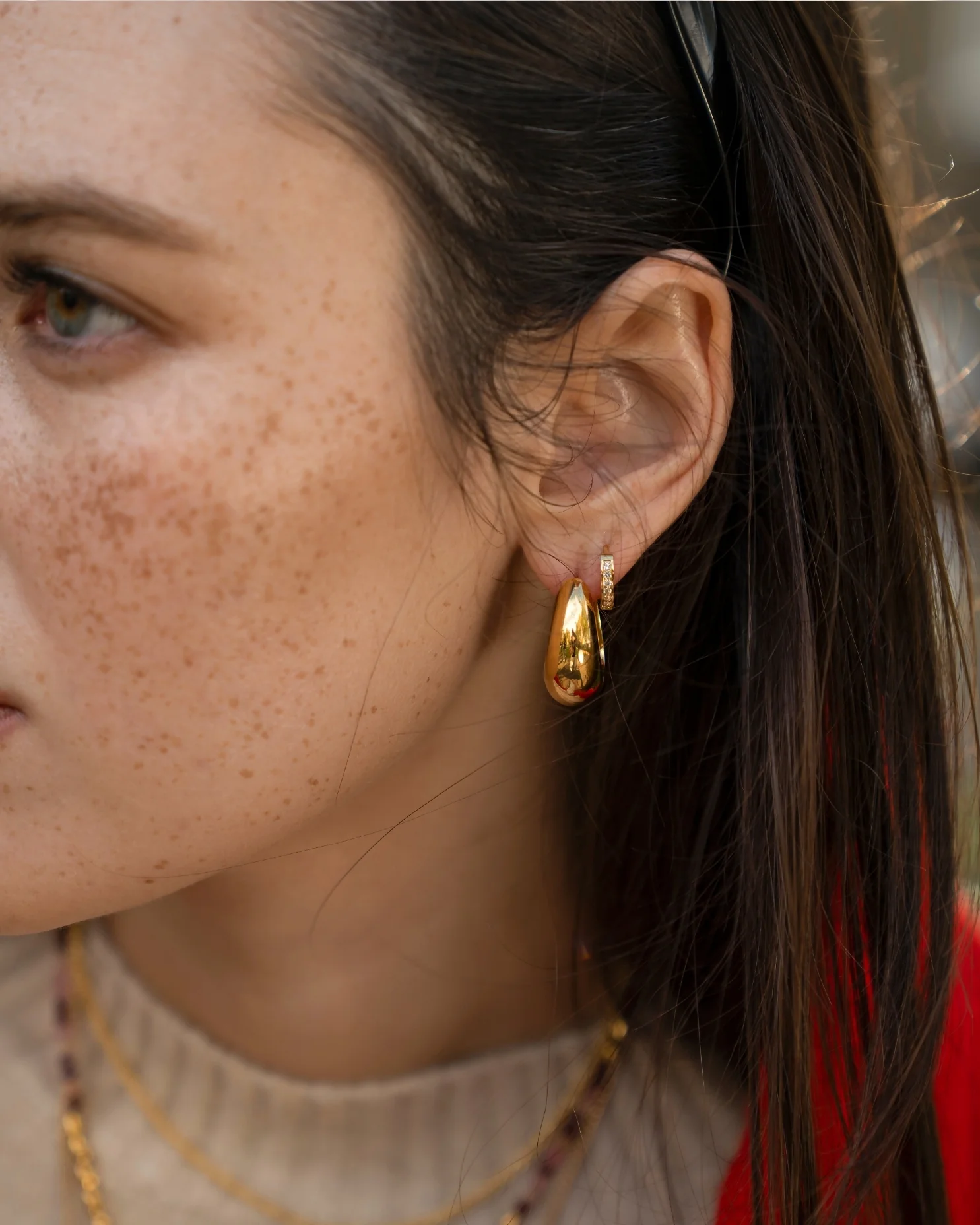 Atlas Bold Hoops - Image 5