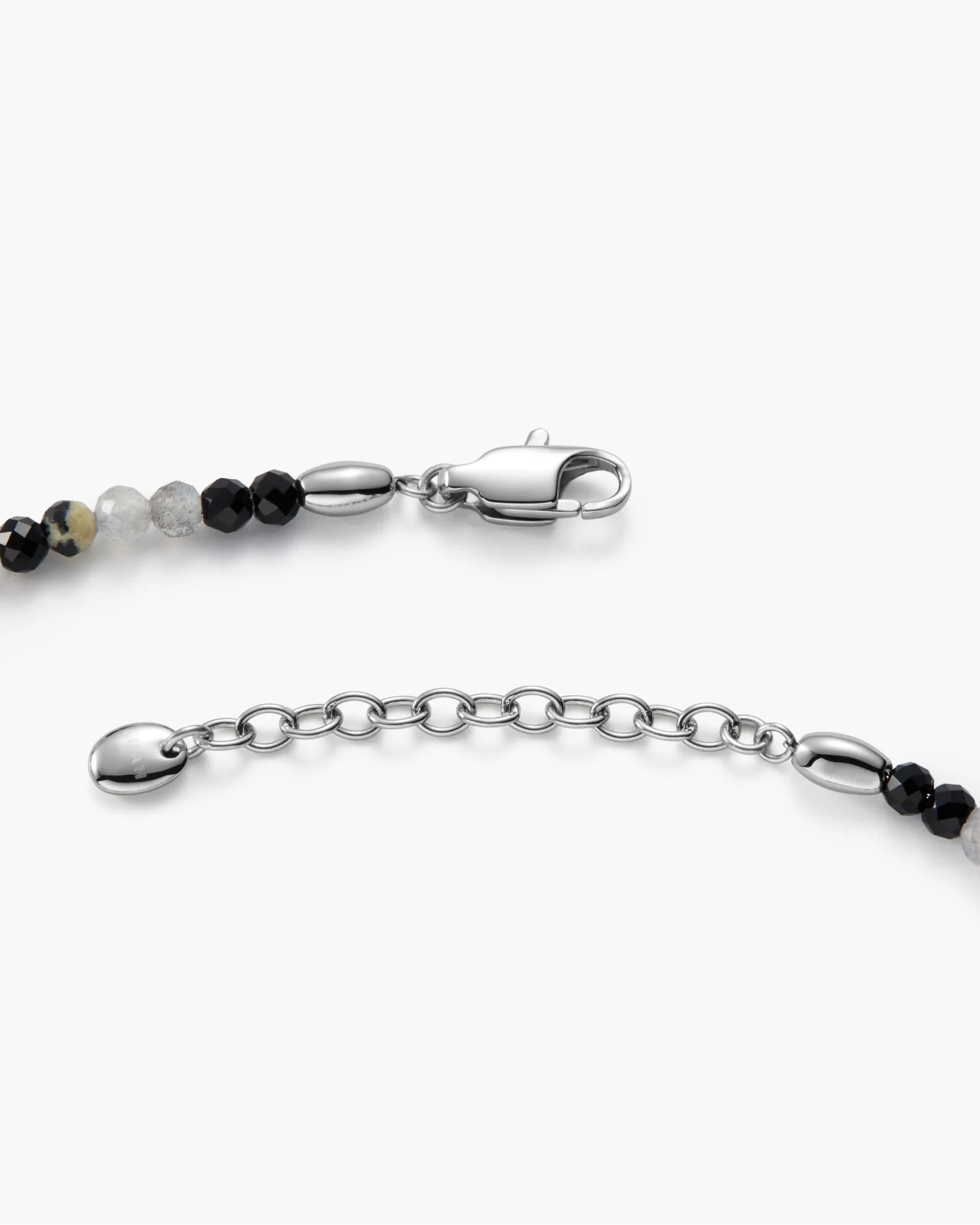 Barley Noir Beaded Necklace - Image 10