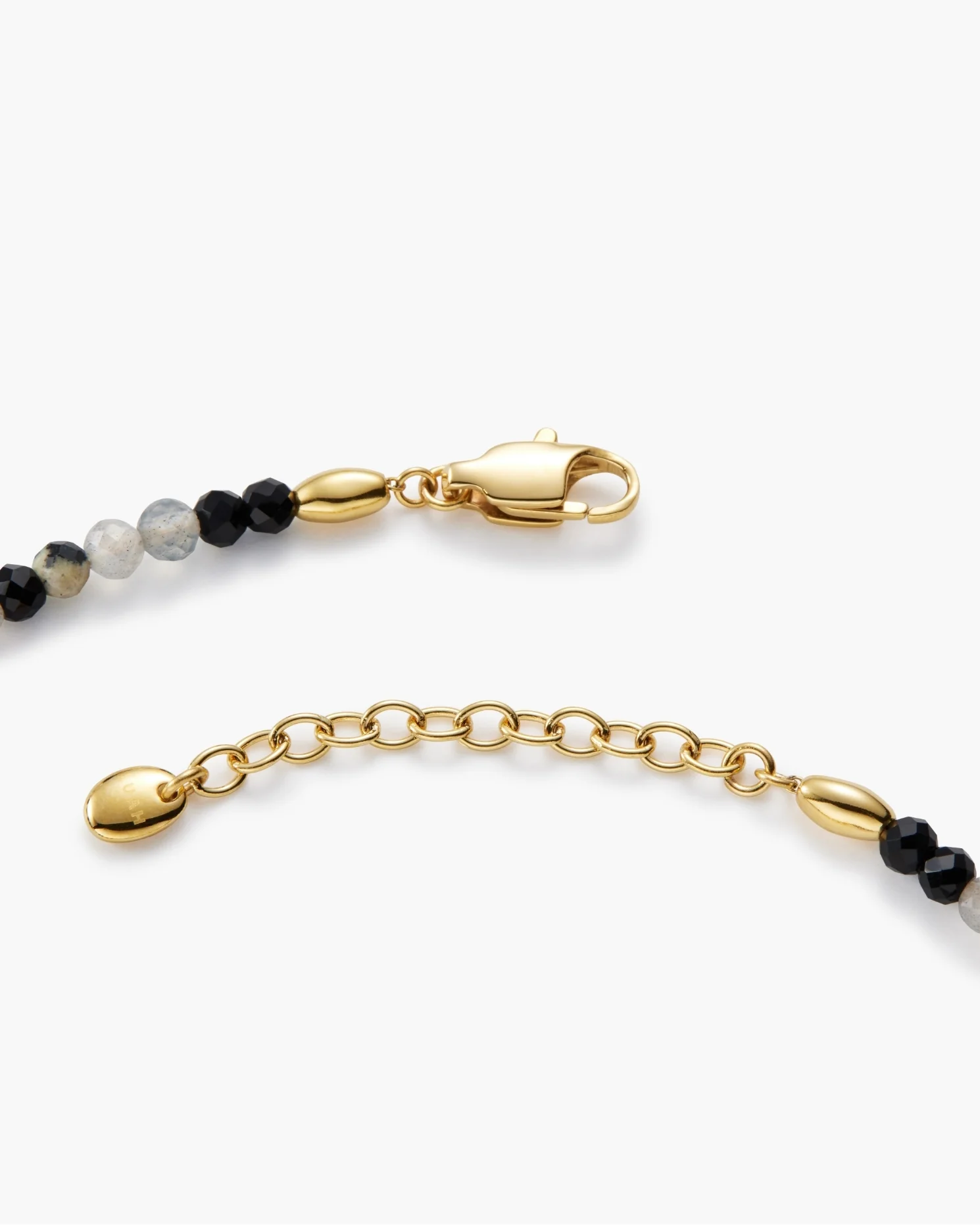 Barley Noir Beaded Necklace - Image 5