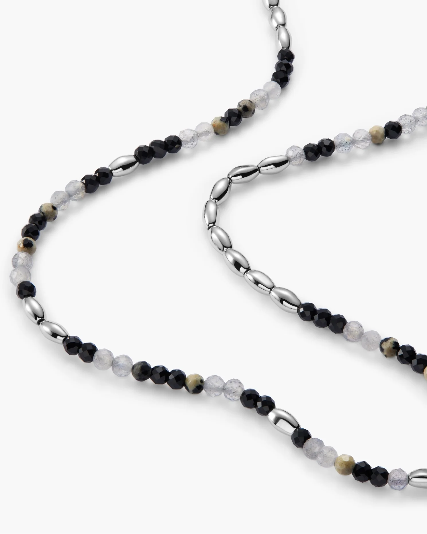 Barley Noir Beaded Necklace - Image 7