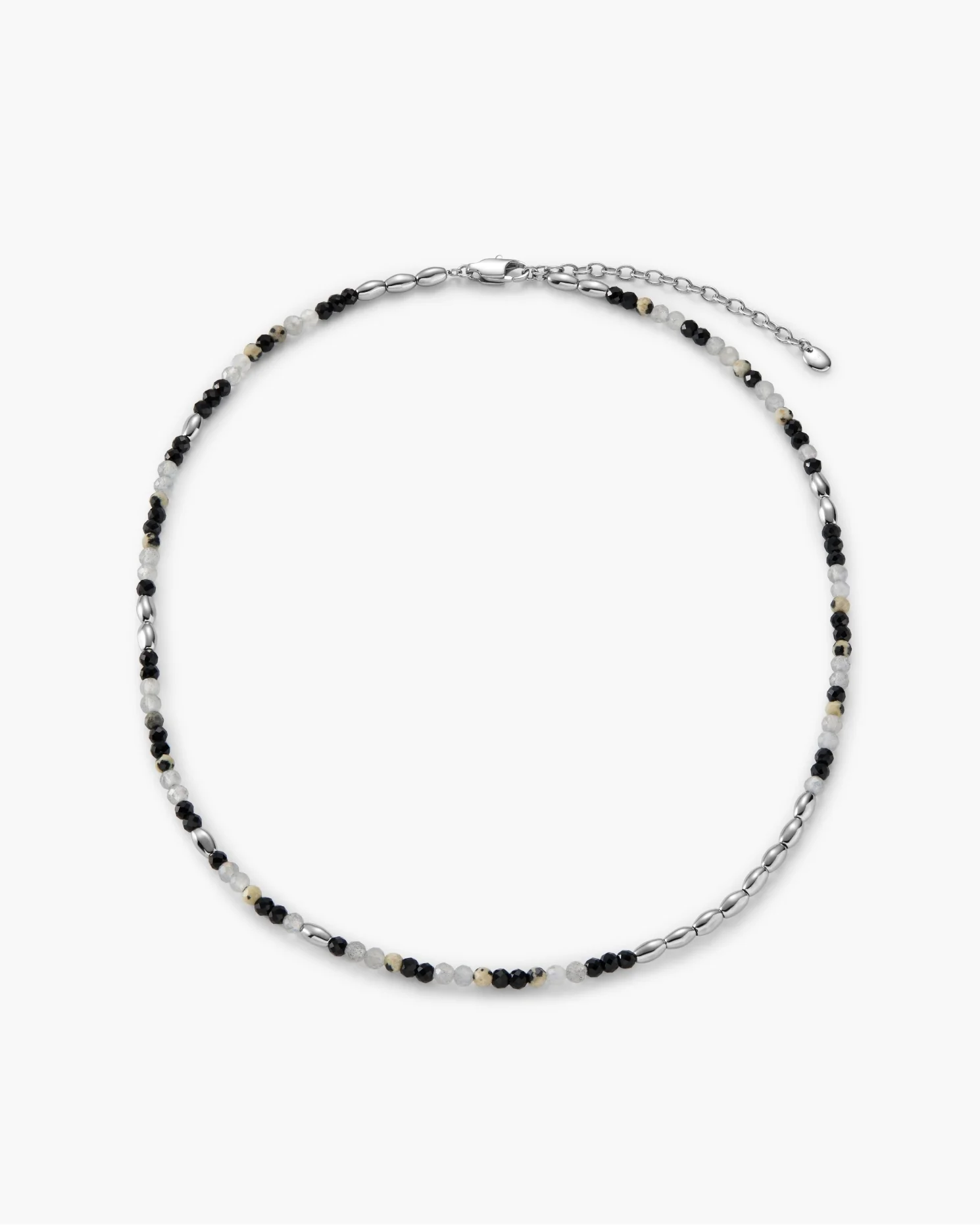 Barley Noir Beaded Necklace - Image 9