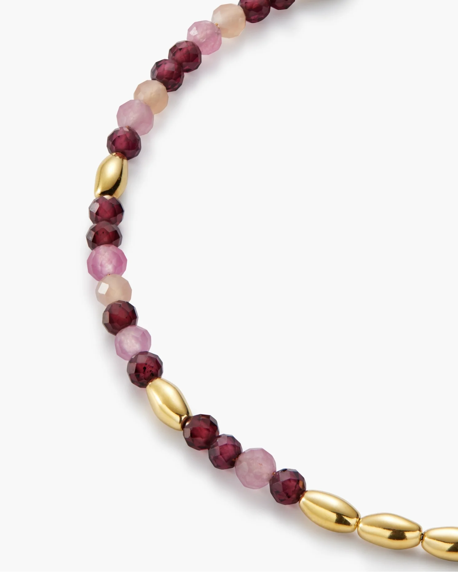 Barley Rouge Beaded Bracelet - Image 3