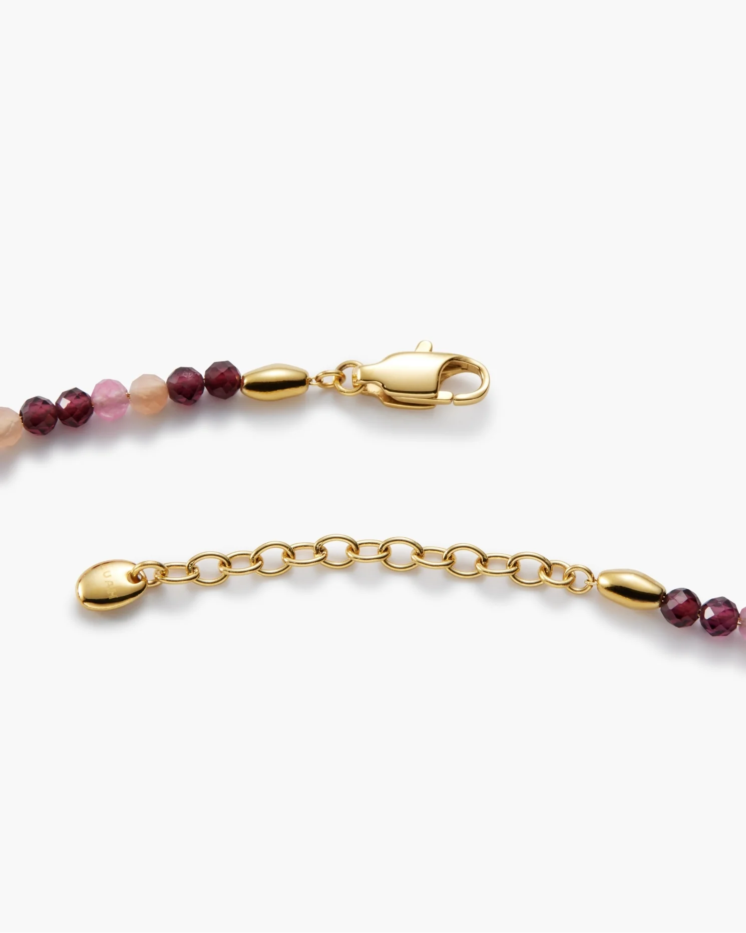 Barley Rouge Beaded Necklace - Image 6