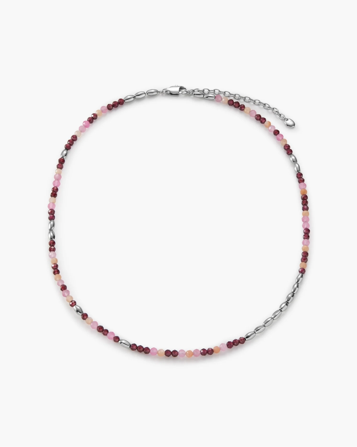 Barley Rouge Beaded Necklace - Image 10
