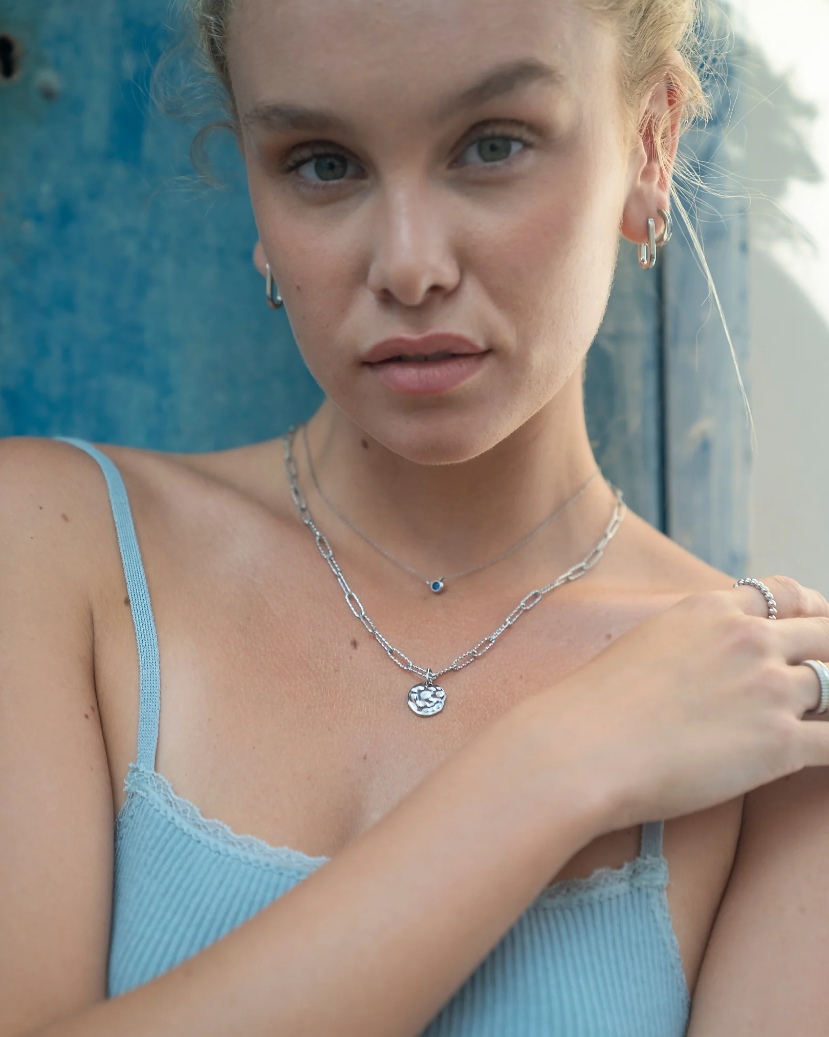 Cora Blue Sapphire Choker - Image 10