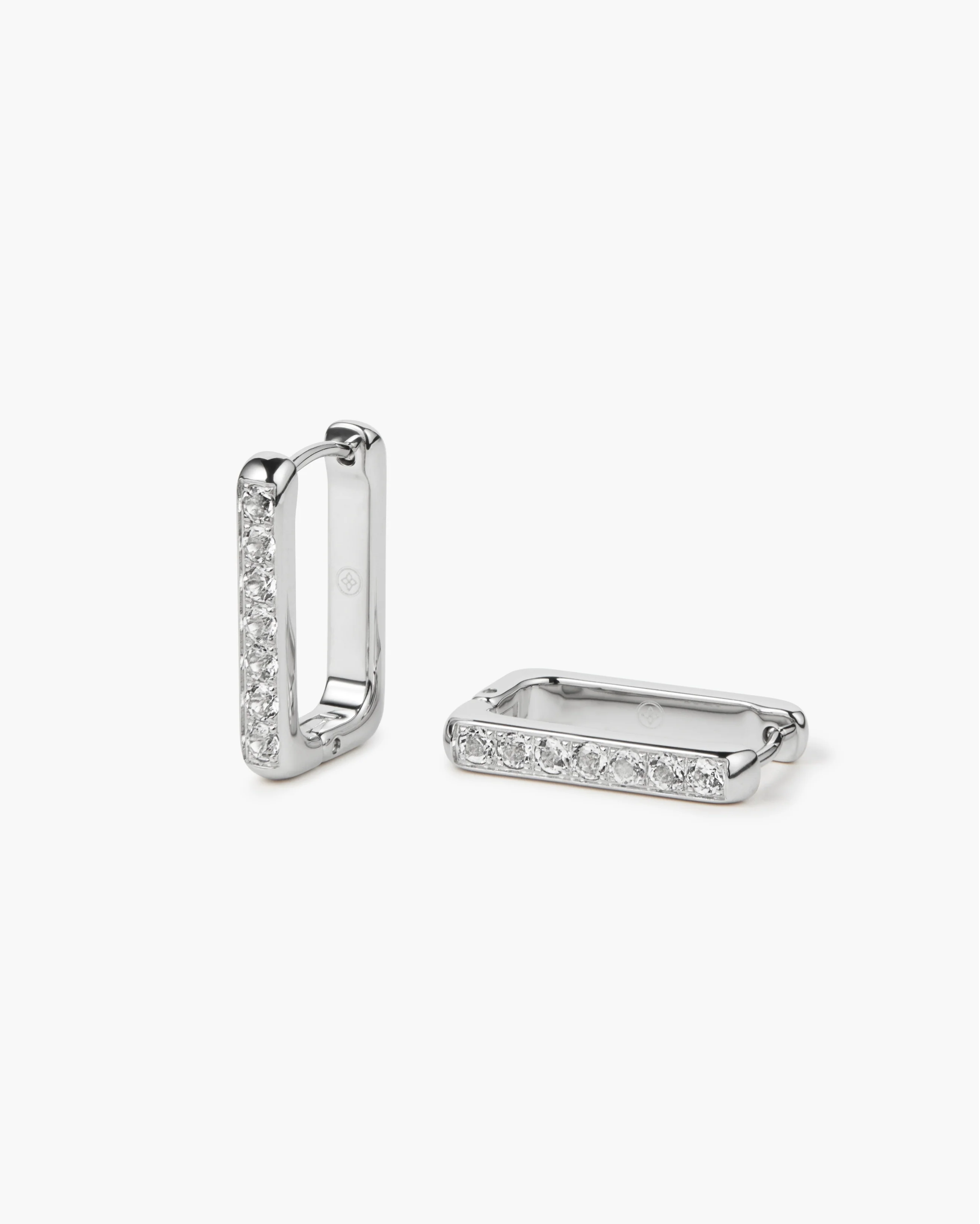 Elo Sapphire Link Hoops - Image 11