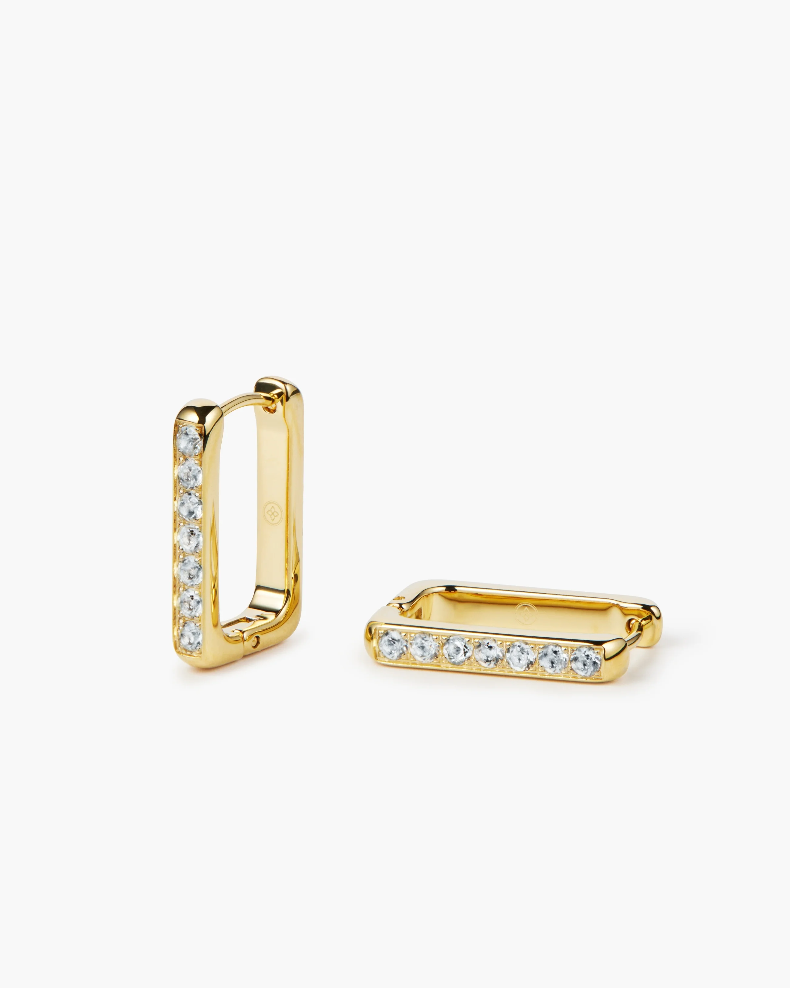 Elo Sapphire Link Hoops - Image 7