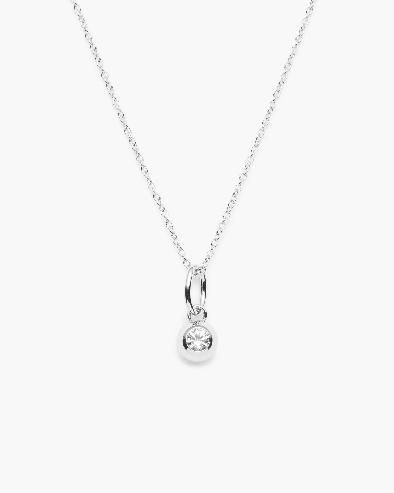 Amara White Sapphire Pendant - Image 9