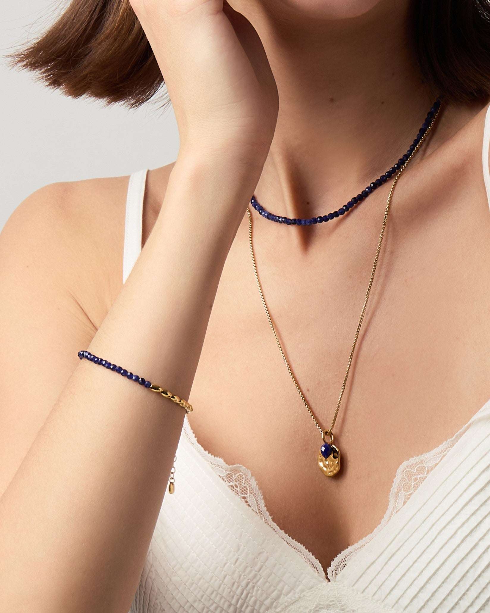 Essential Round Box Chain Necklace - Image 3