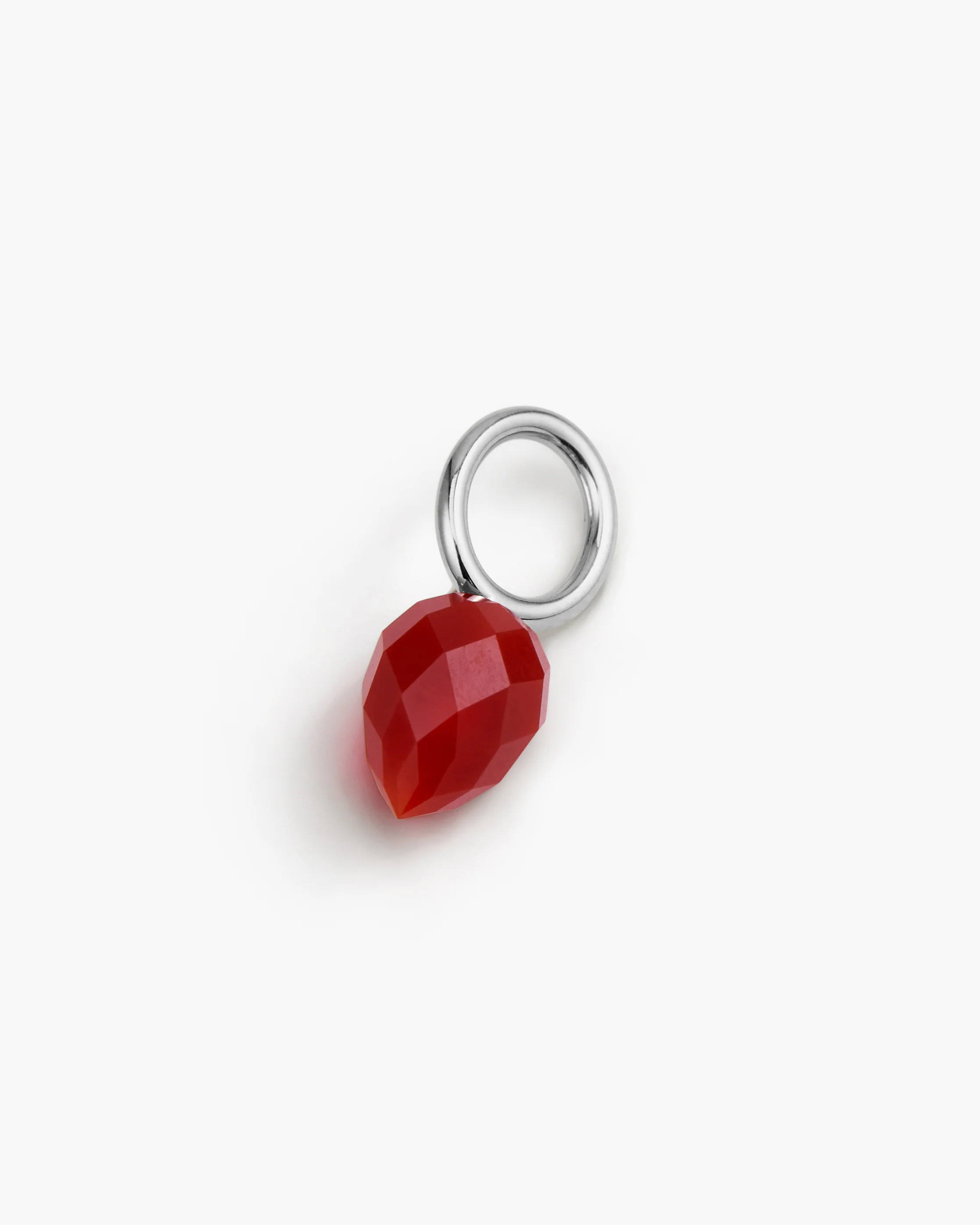 Floret Red Agate Charm - Image 9
