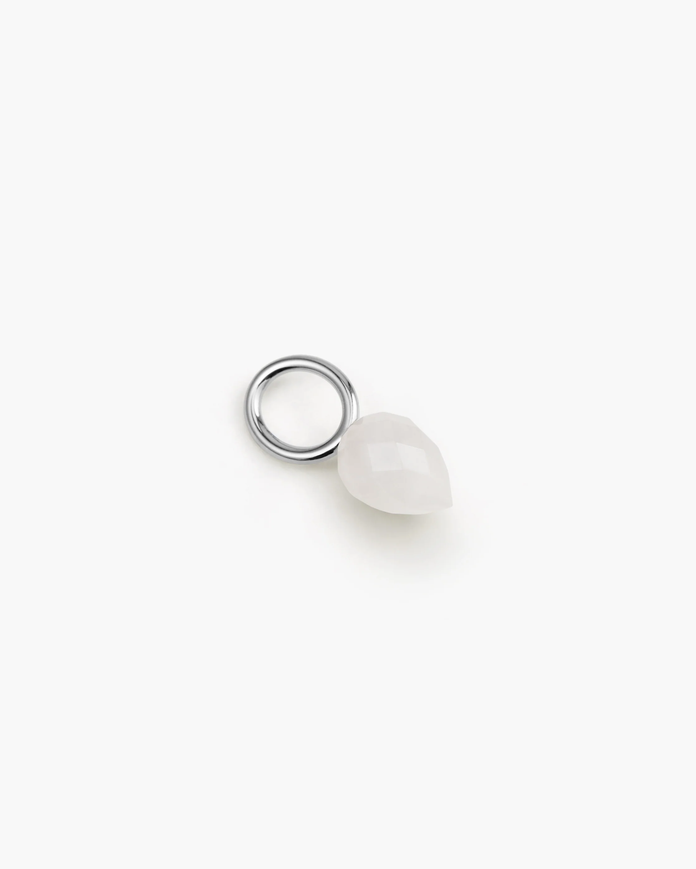 Floret White Rock Crystal Charm - Image 10
