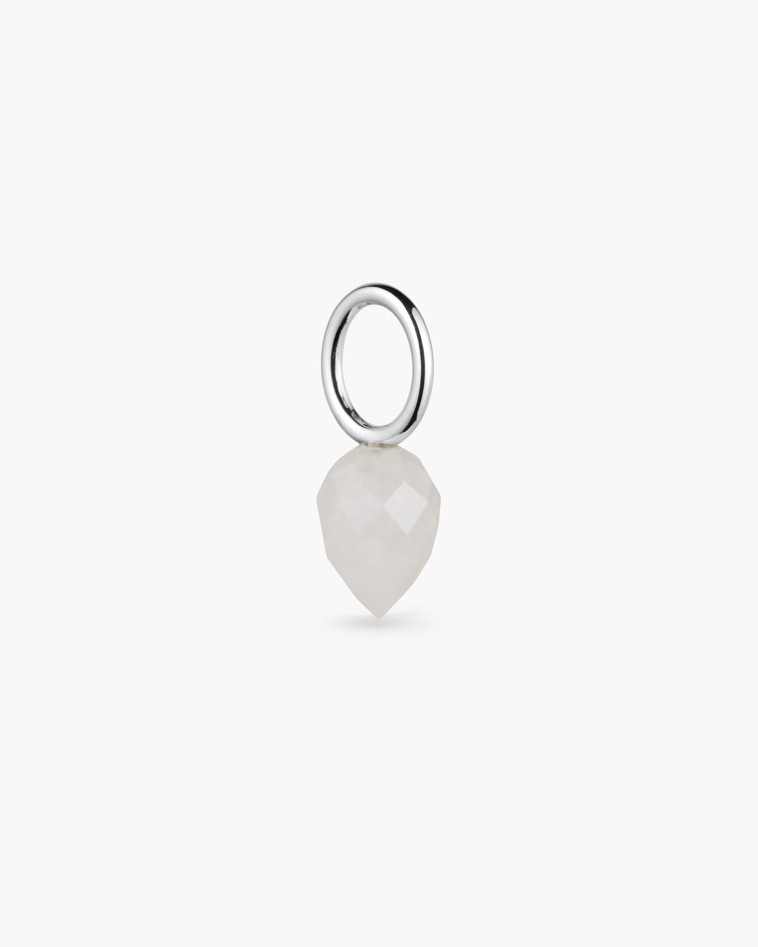 Floret White Rock Crystal Charm - Image 11