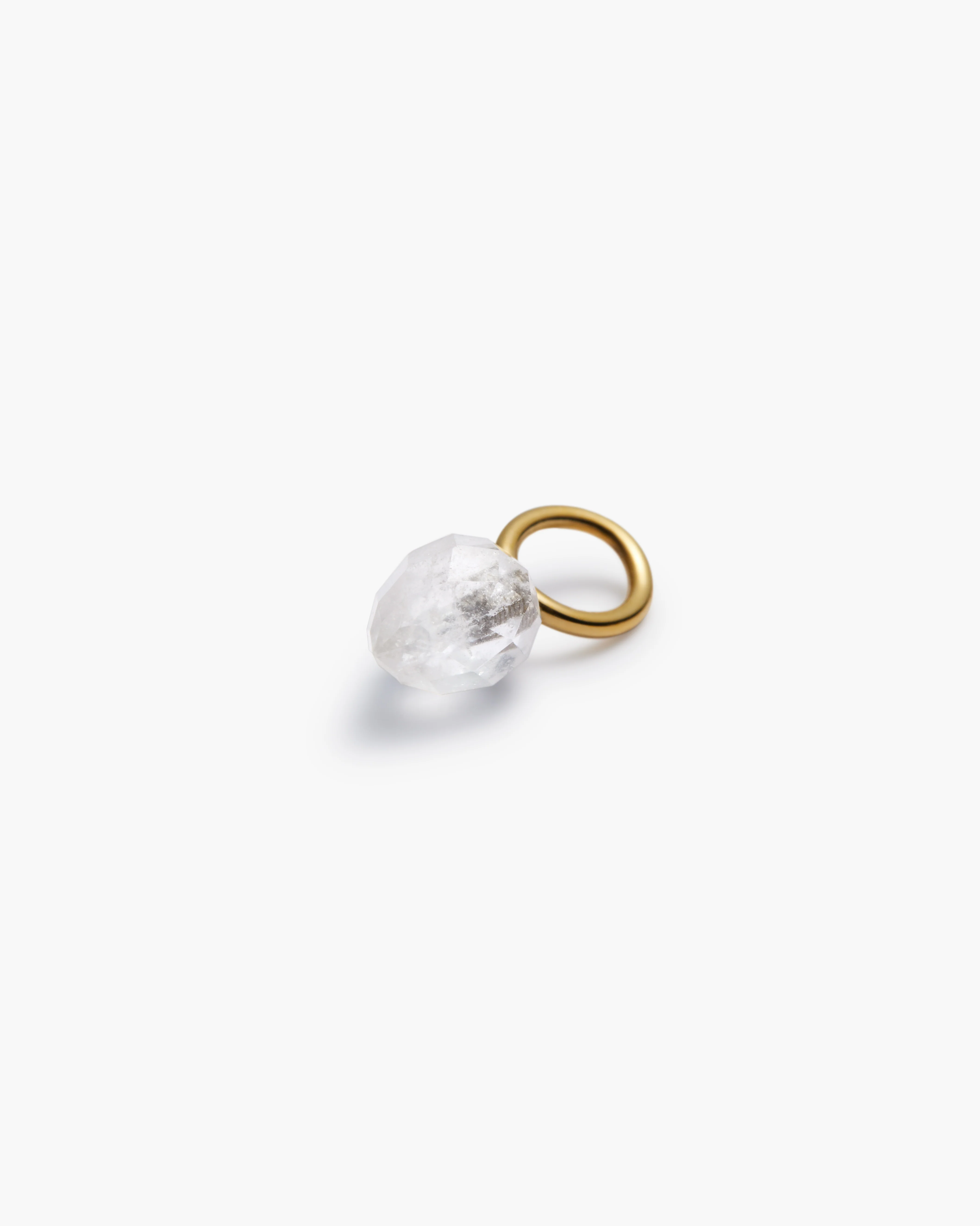 Floret White Rock Crystal Charm - Image 9