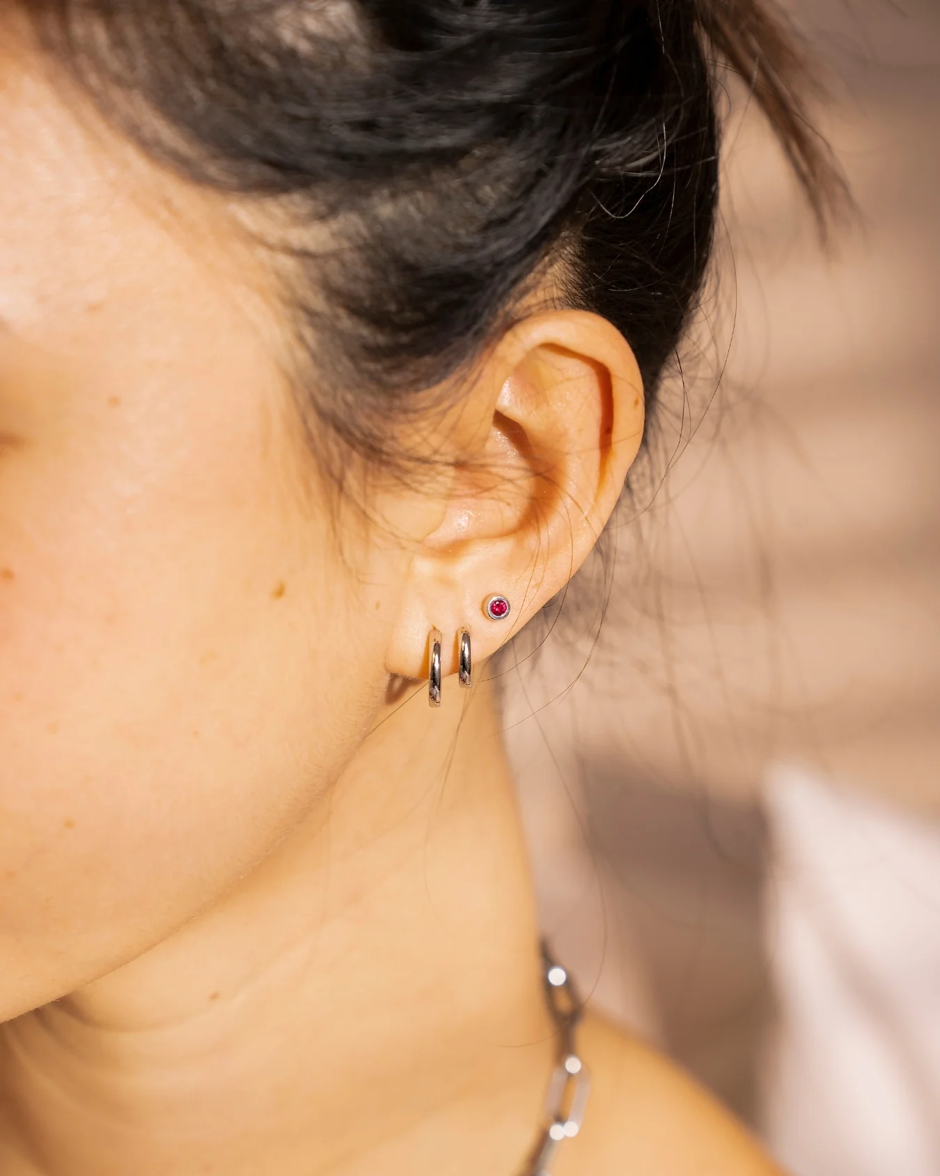 Gala Ruby Studs - Image 7