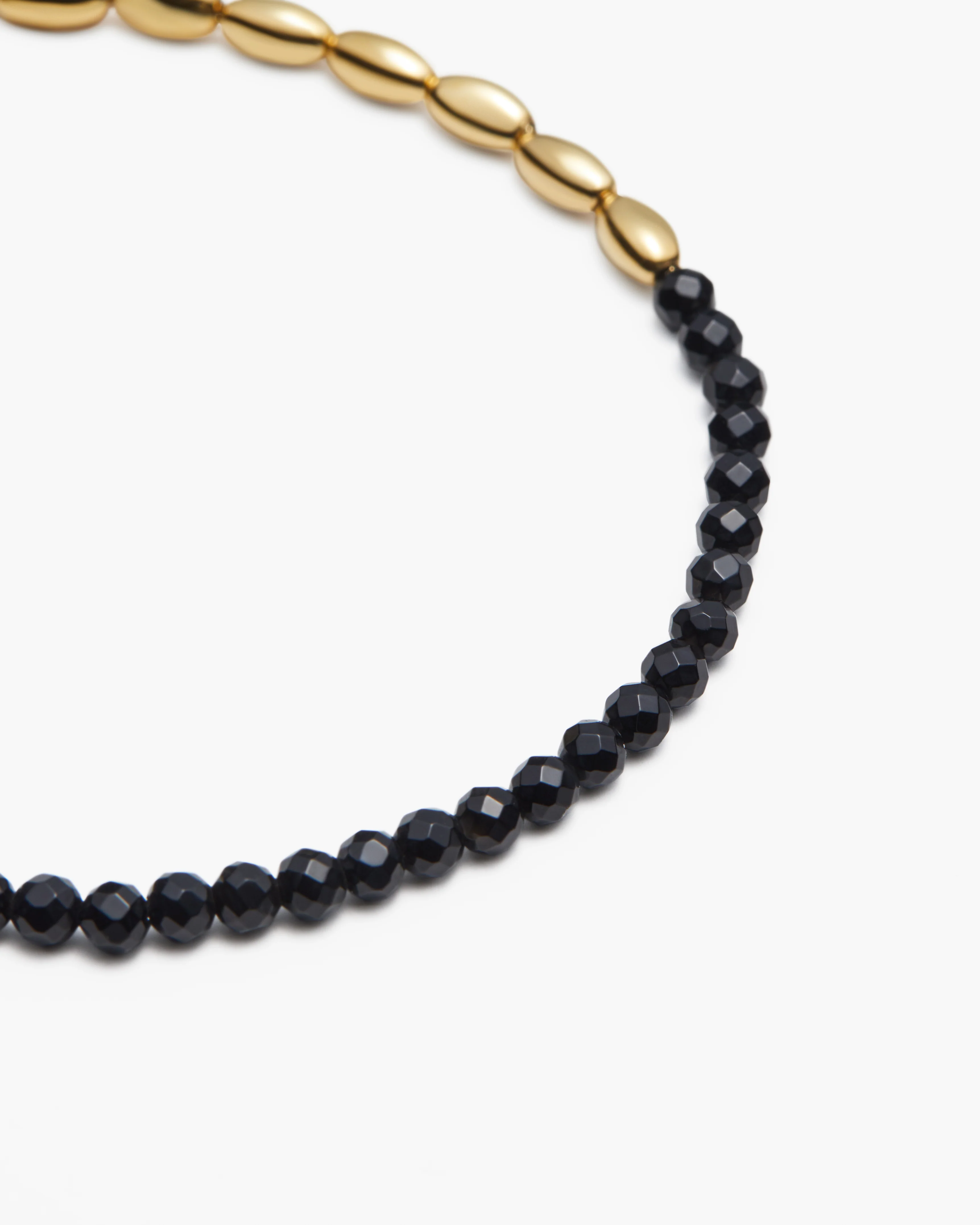Barley Black Agate Bracelet - Image 3