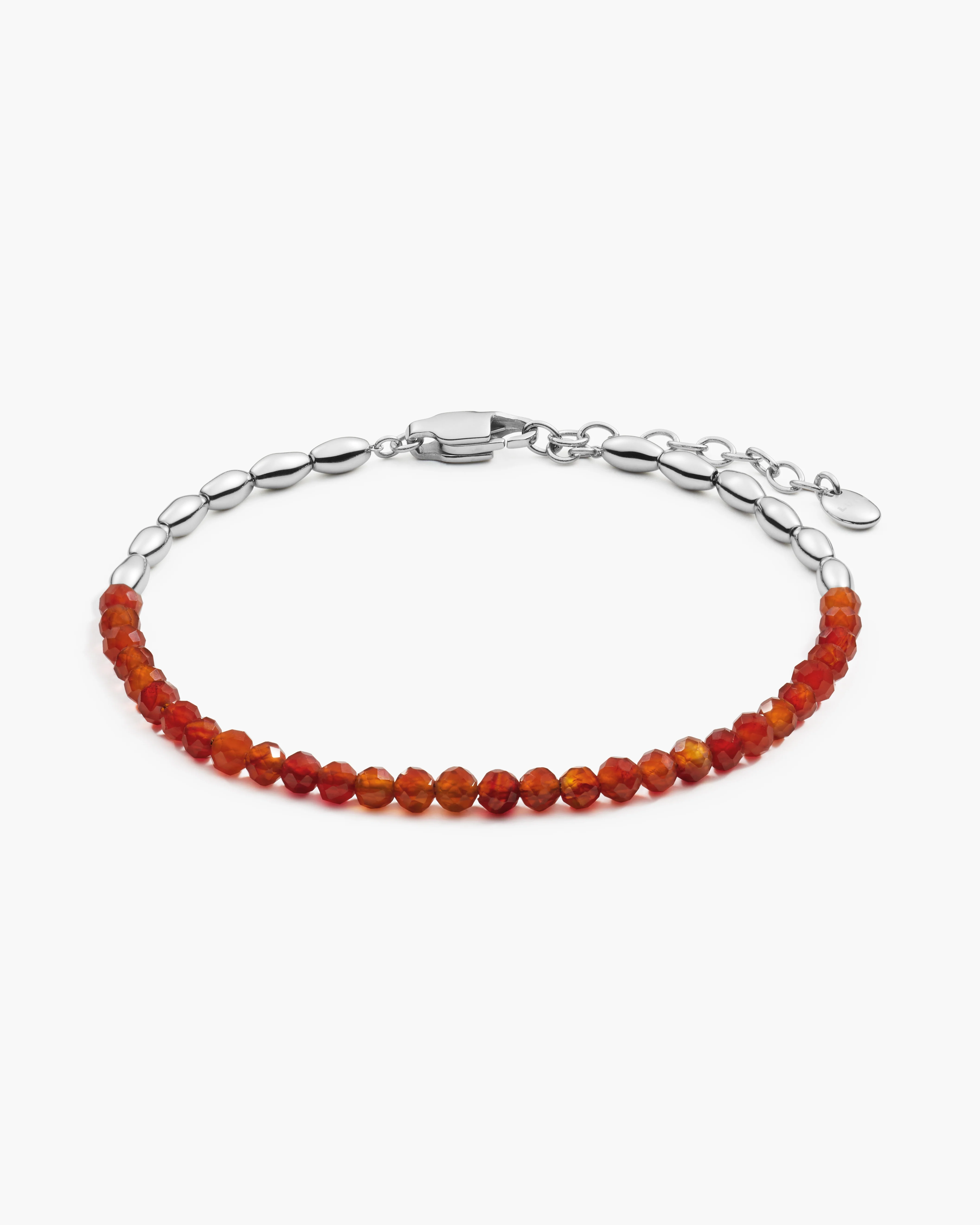 Barley Red Agate Bracelet - Image 6