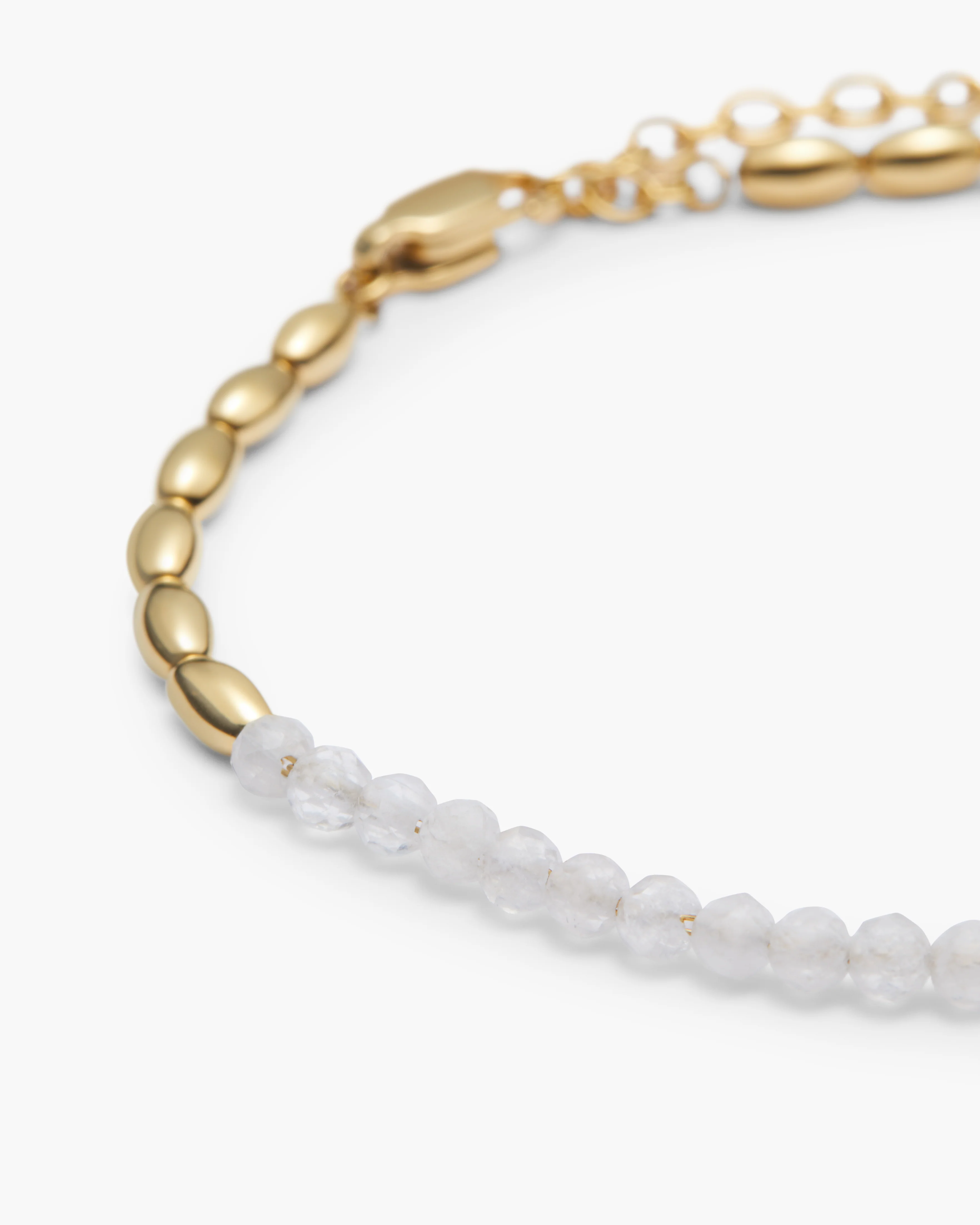Barley White Rock Crystal Bracelet - Image 3