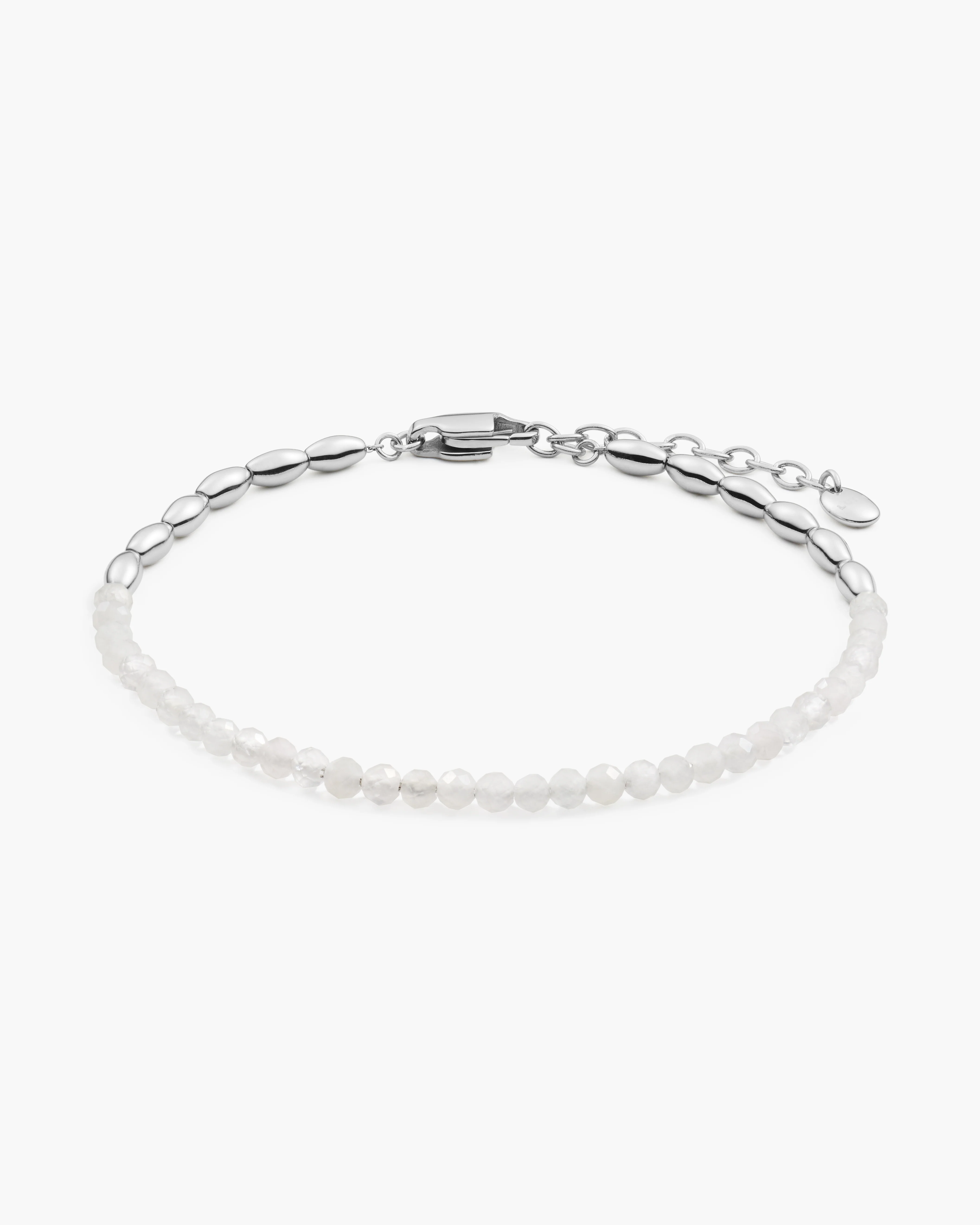 Barley White Rock Crystal Bracelet - Image 5
