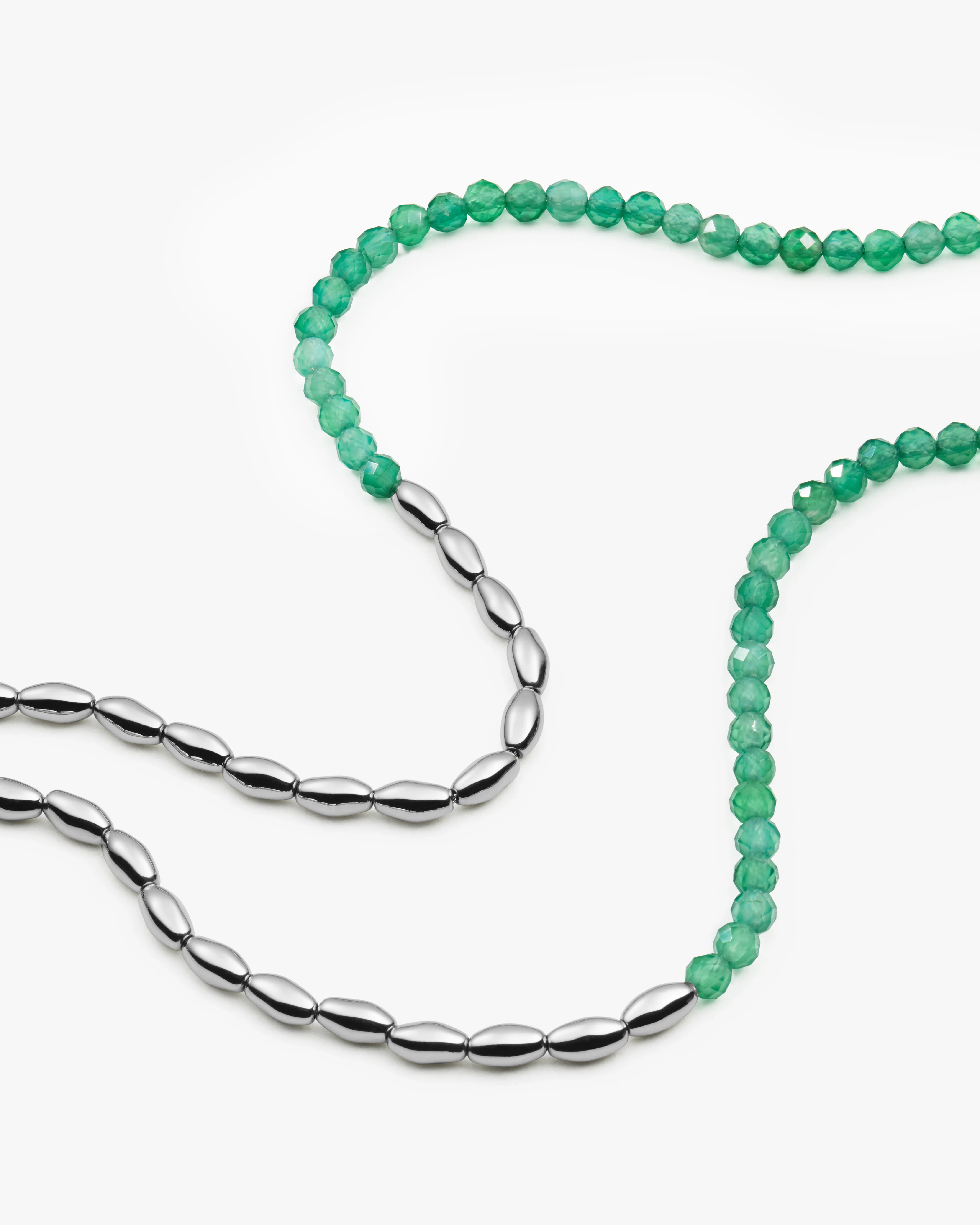 Barley Green Agate Necklace - Image 6
