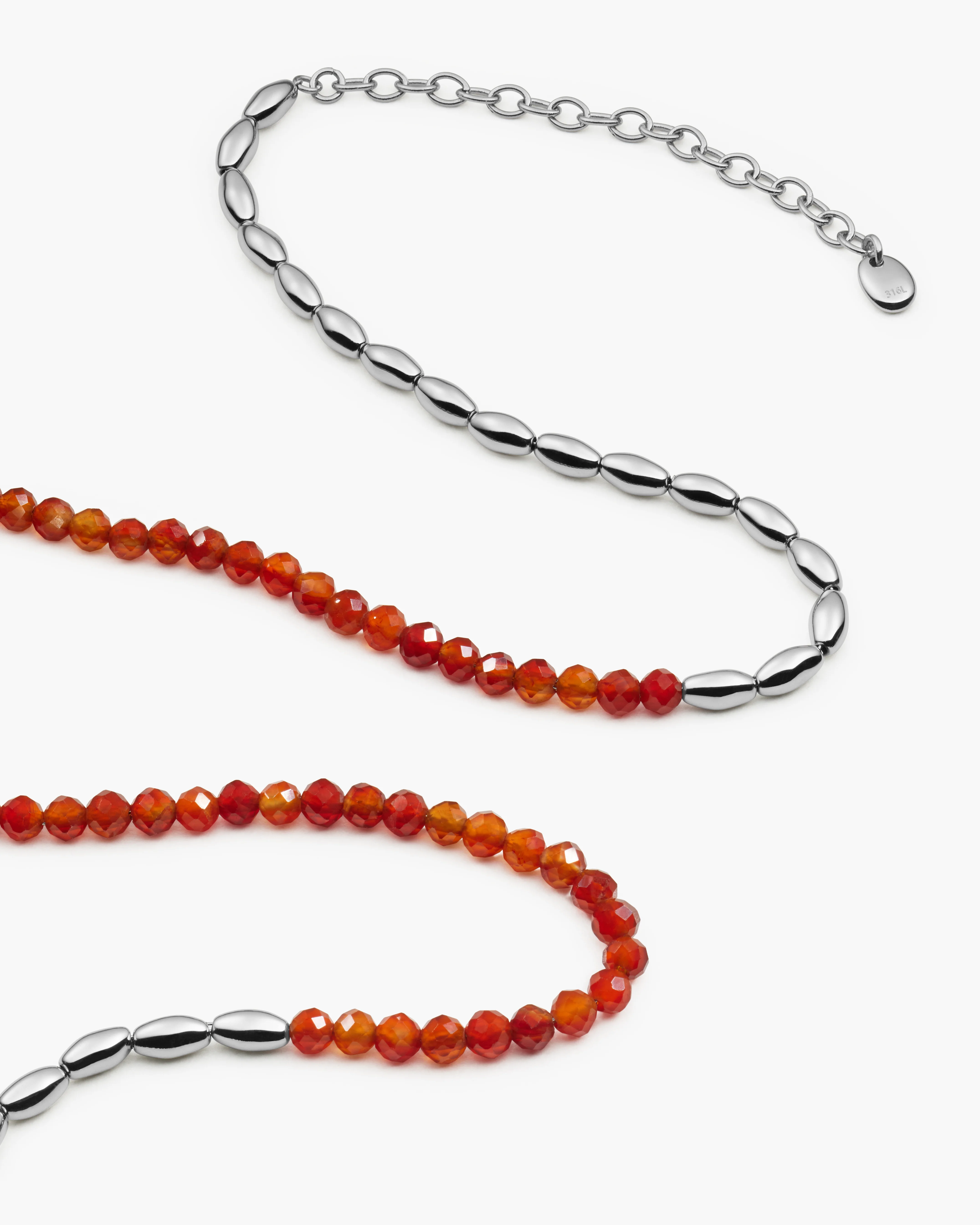 Barley Red Agate Necklace - Image 7