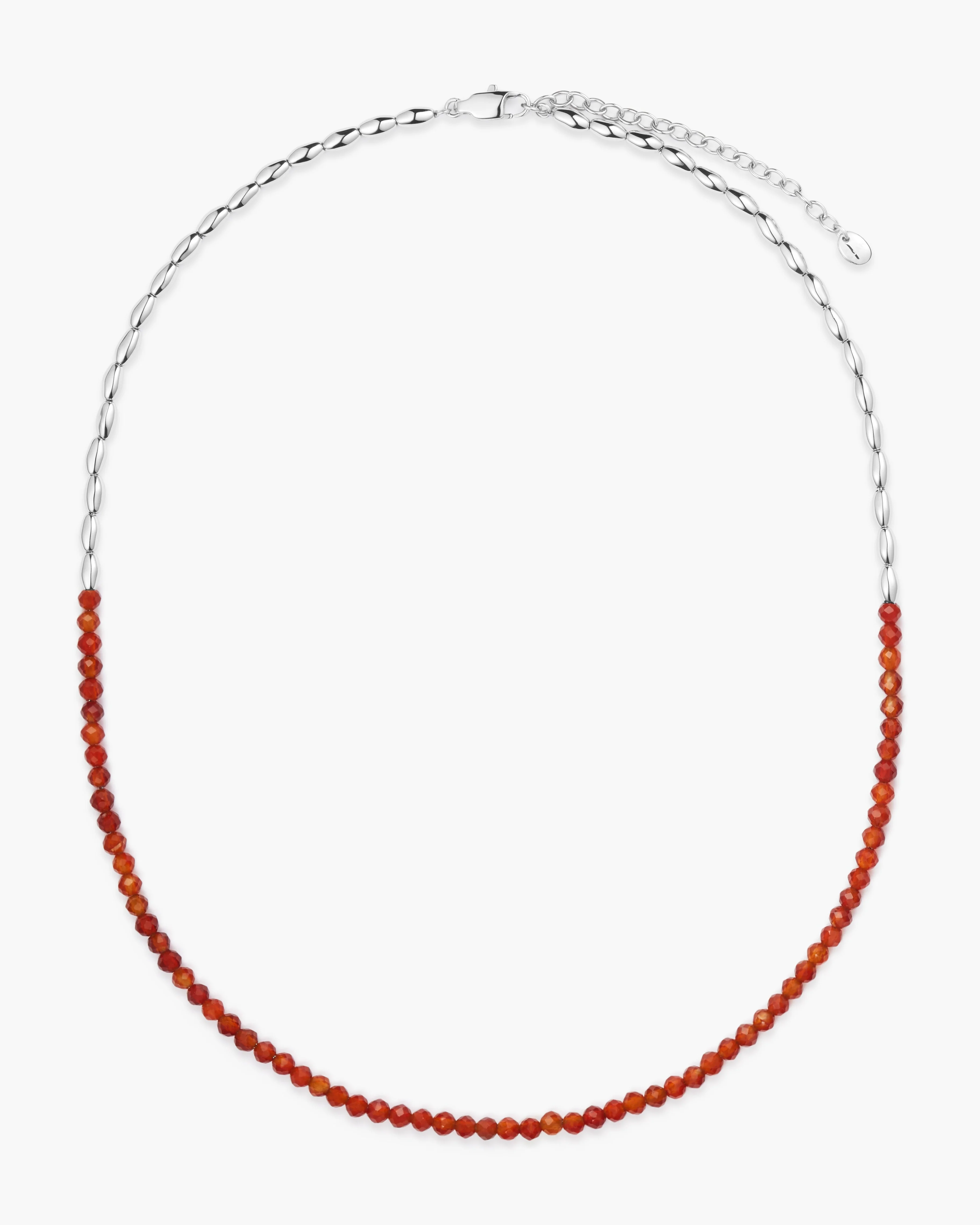 Barley Red Agate Necklace - Image 9
