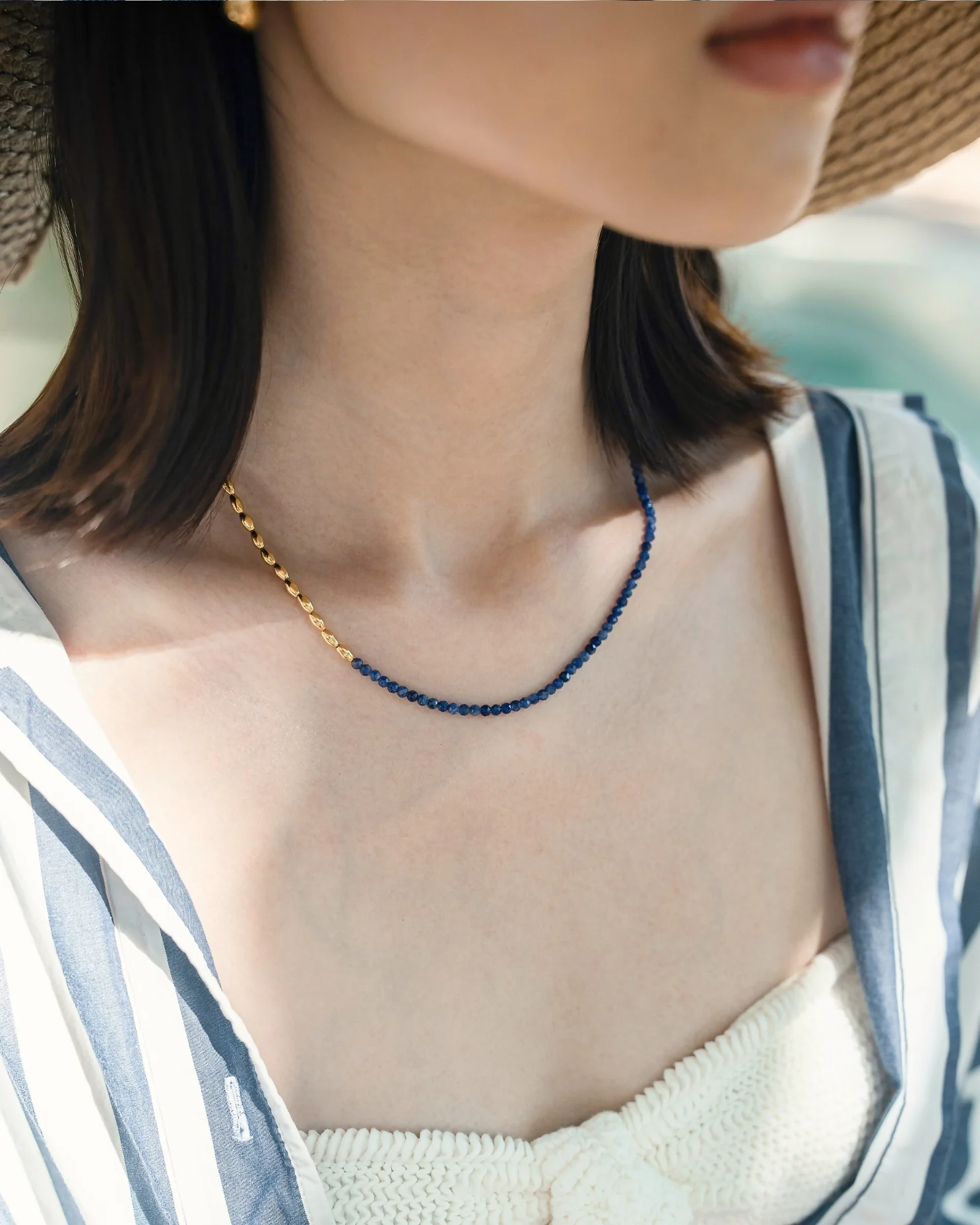 Barley Sodalite Necklace - Image 4