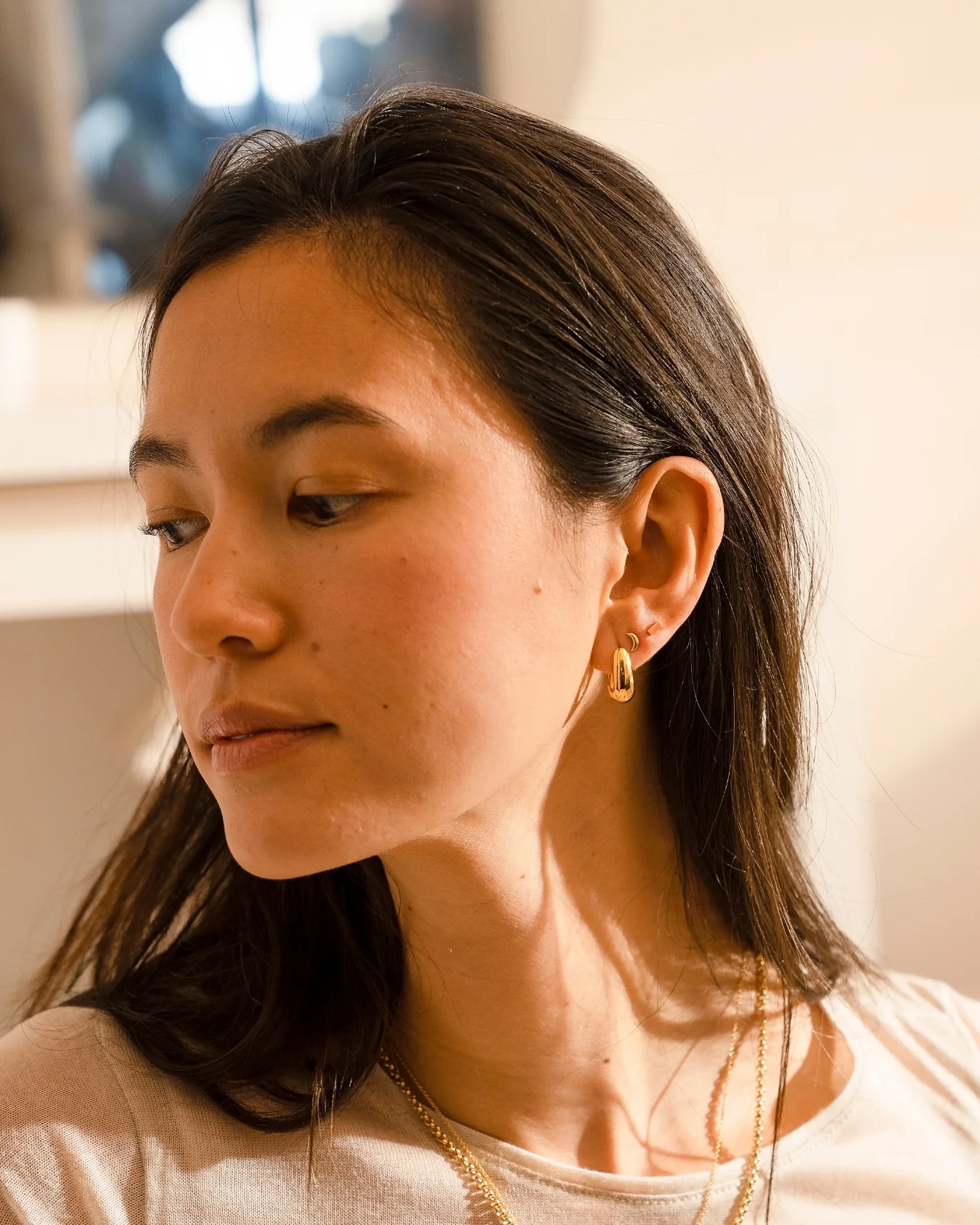 Luna Moon Studs - Image 3