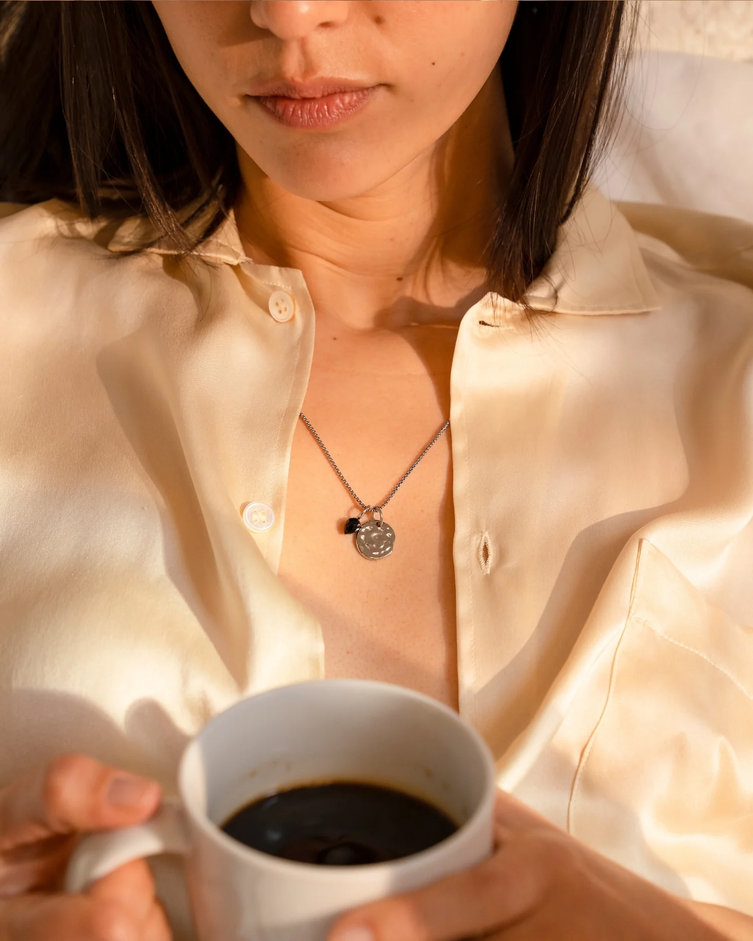 Maeve Ancient Coin Pendant - Image 10