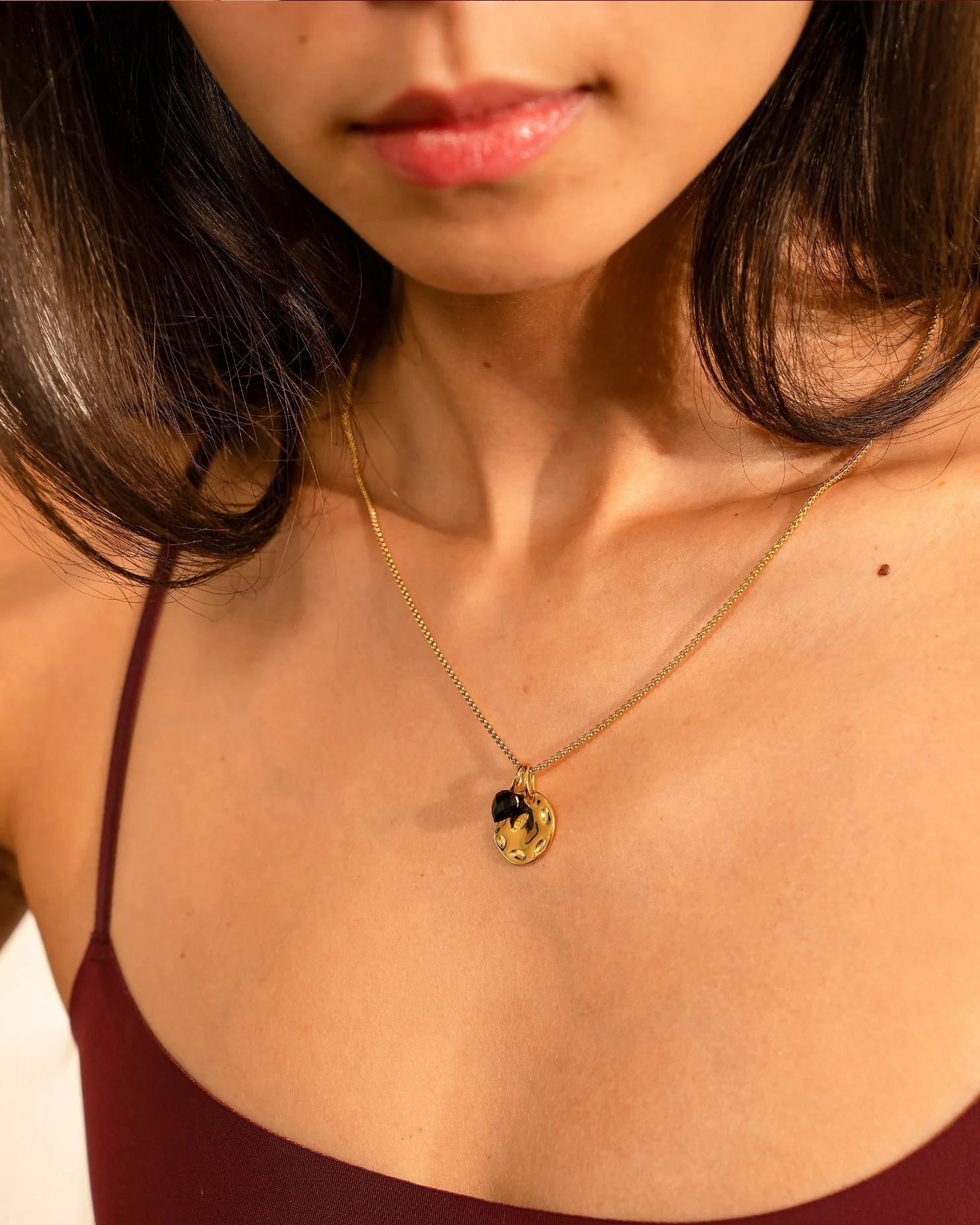 Maeve Black Agate Gold Duo - Image 3
