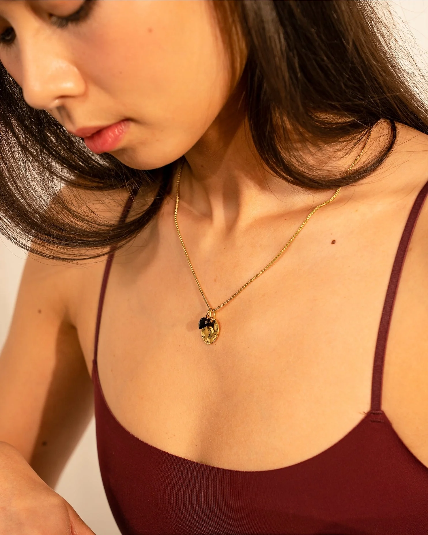 Maeve Black Agate Gold Duo - Image 4