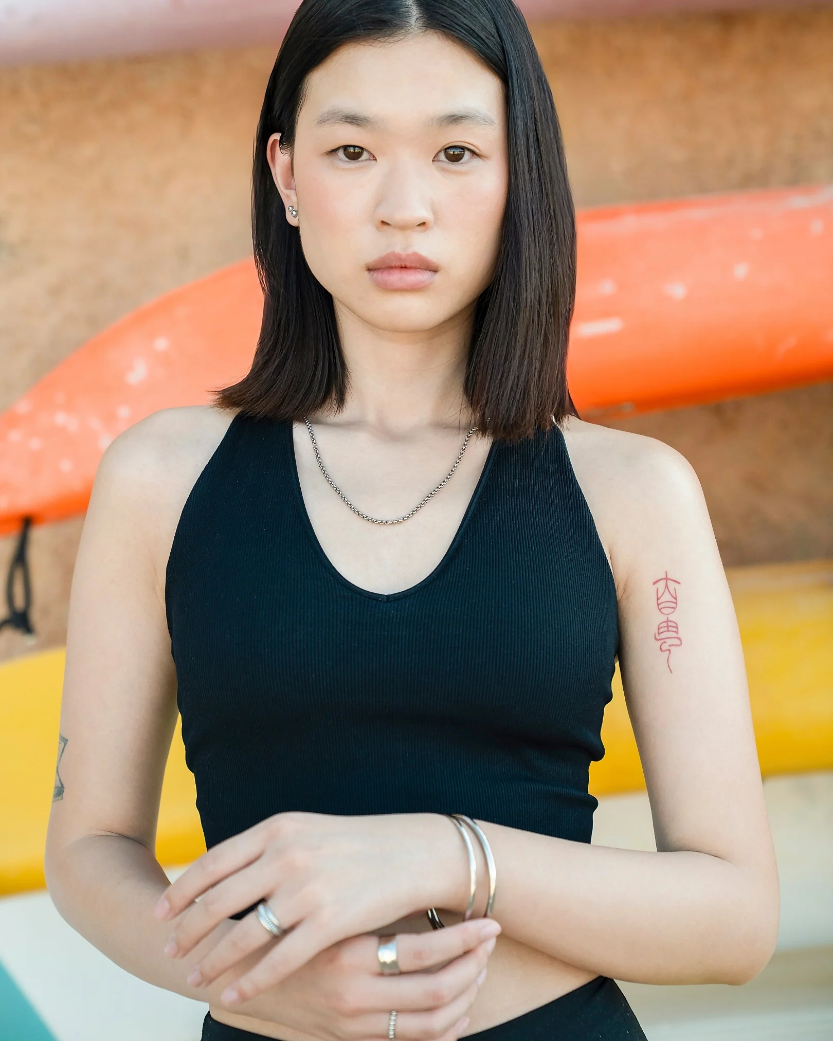 Maeve Silver Bangle Duo - Image 5