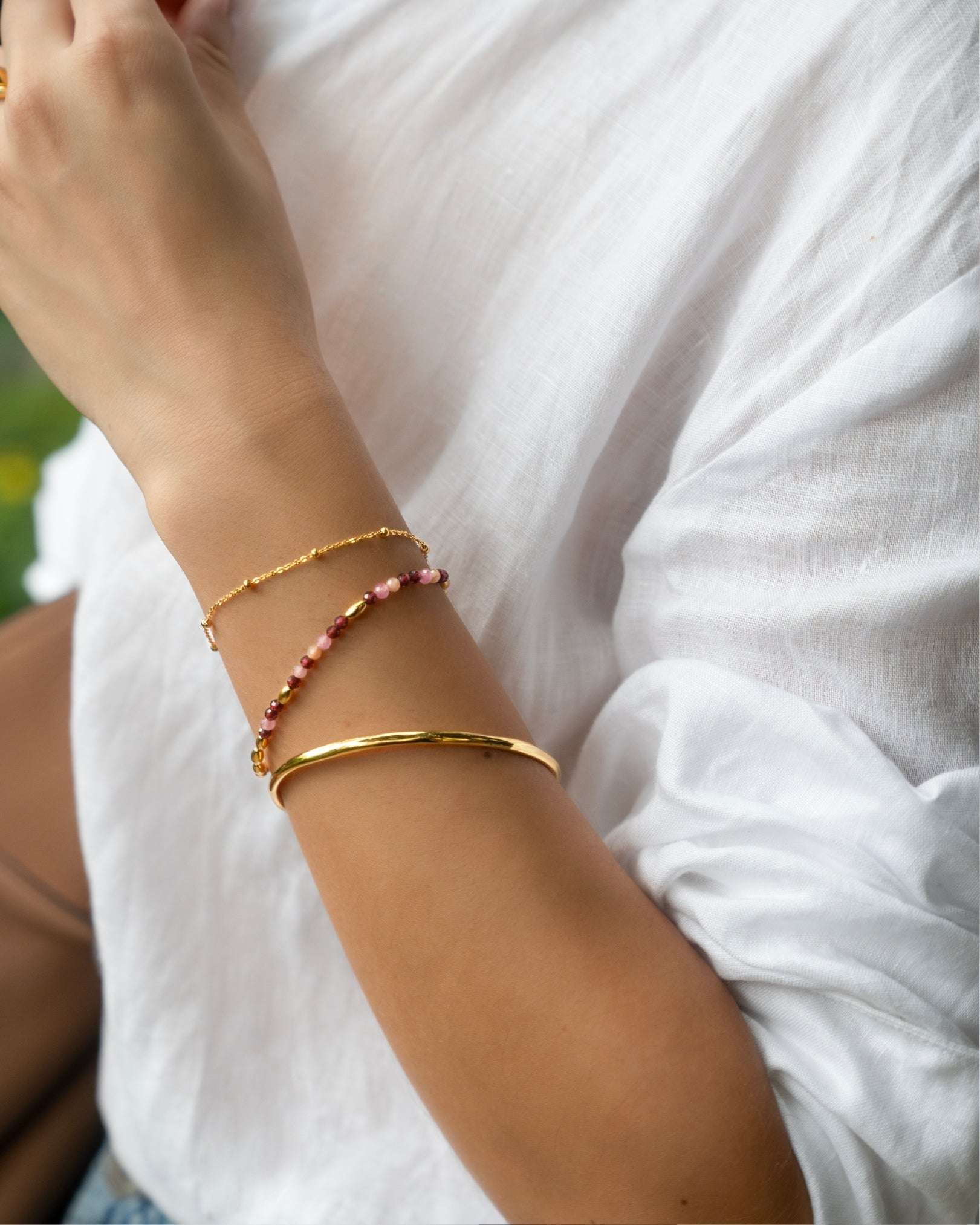 Maeve Textured Bangle - Image 5