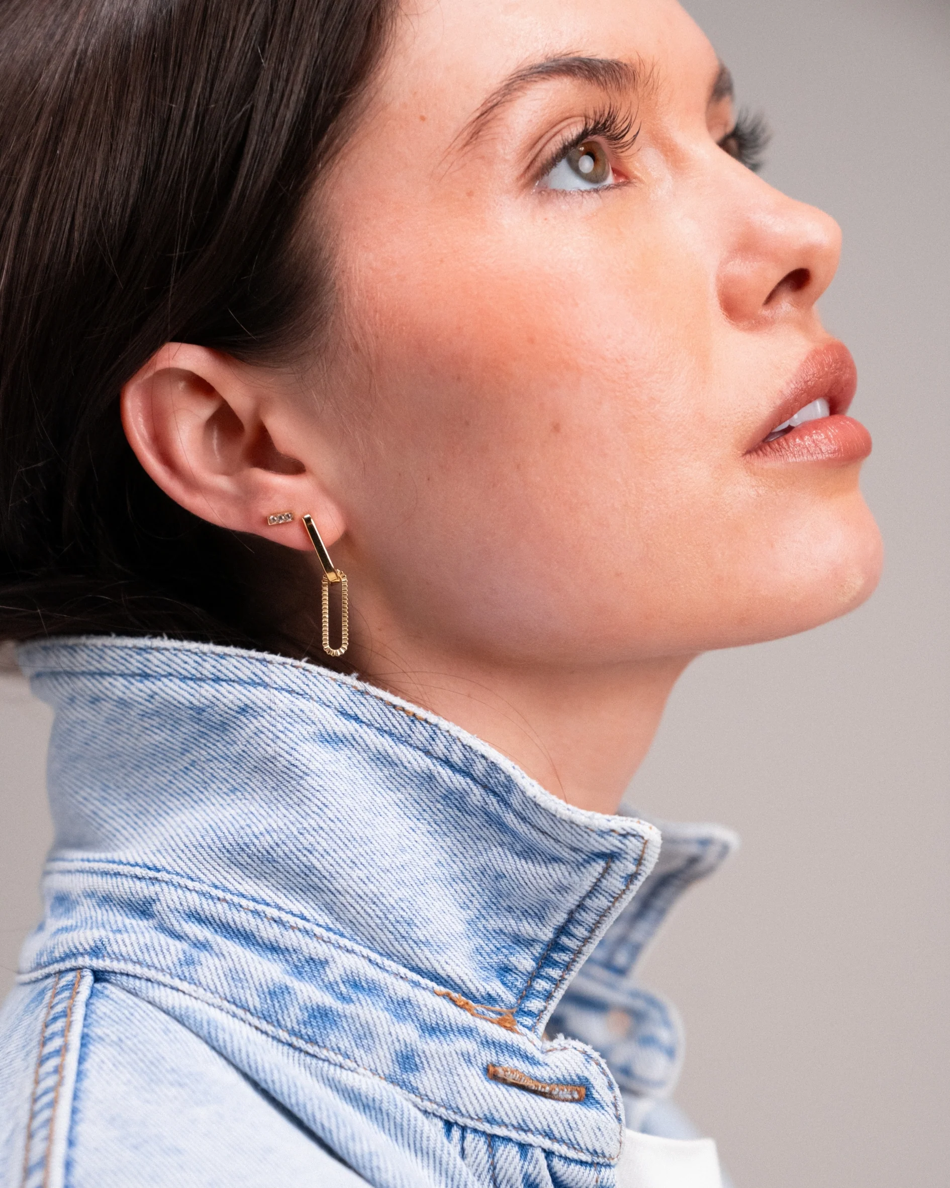 Rya Mini Fluted Link Charm - Image 3