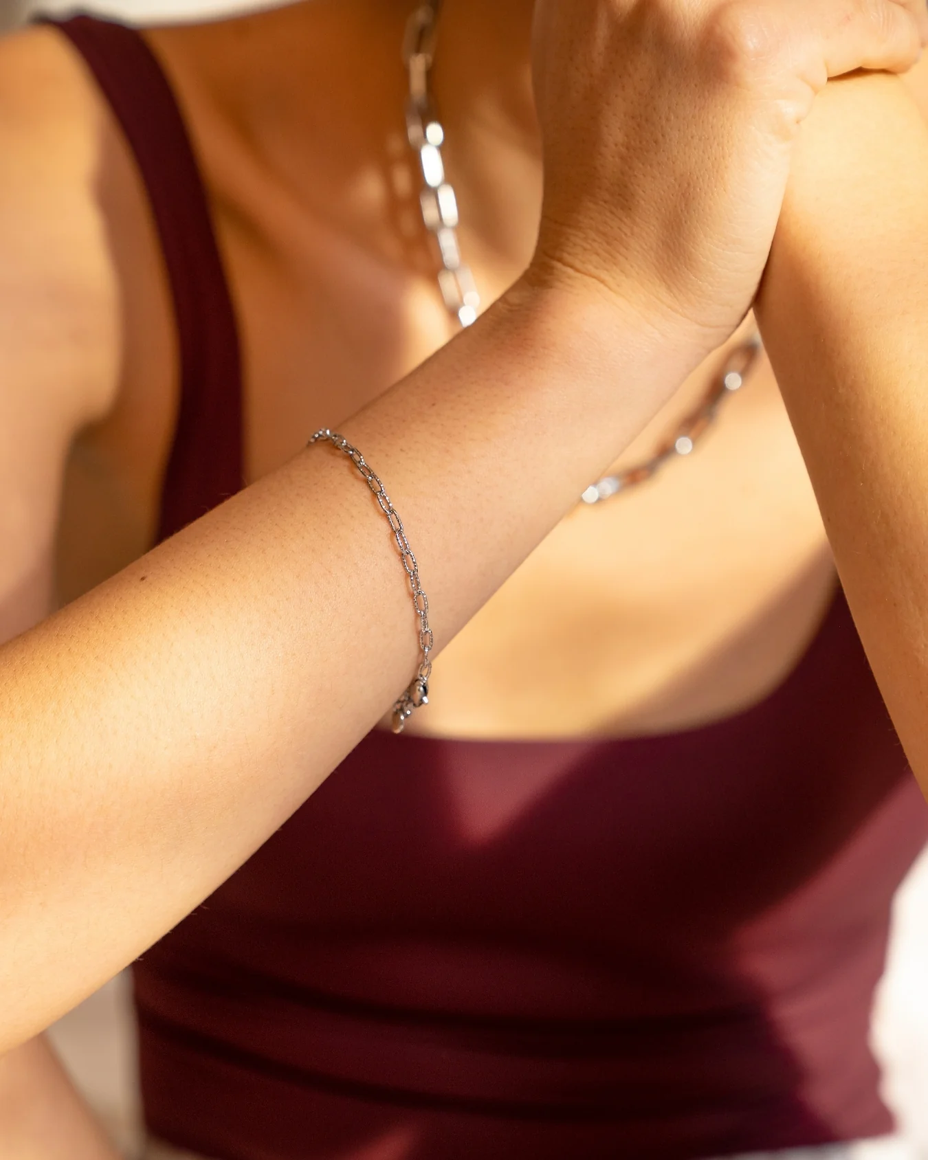 Nora Mini Link Bracelet - Image 7