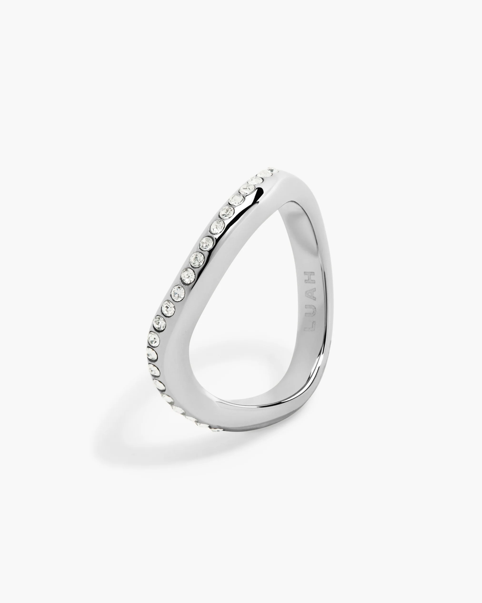Orla White Sapphire Ring - Image 12