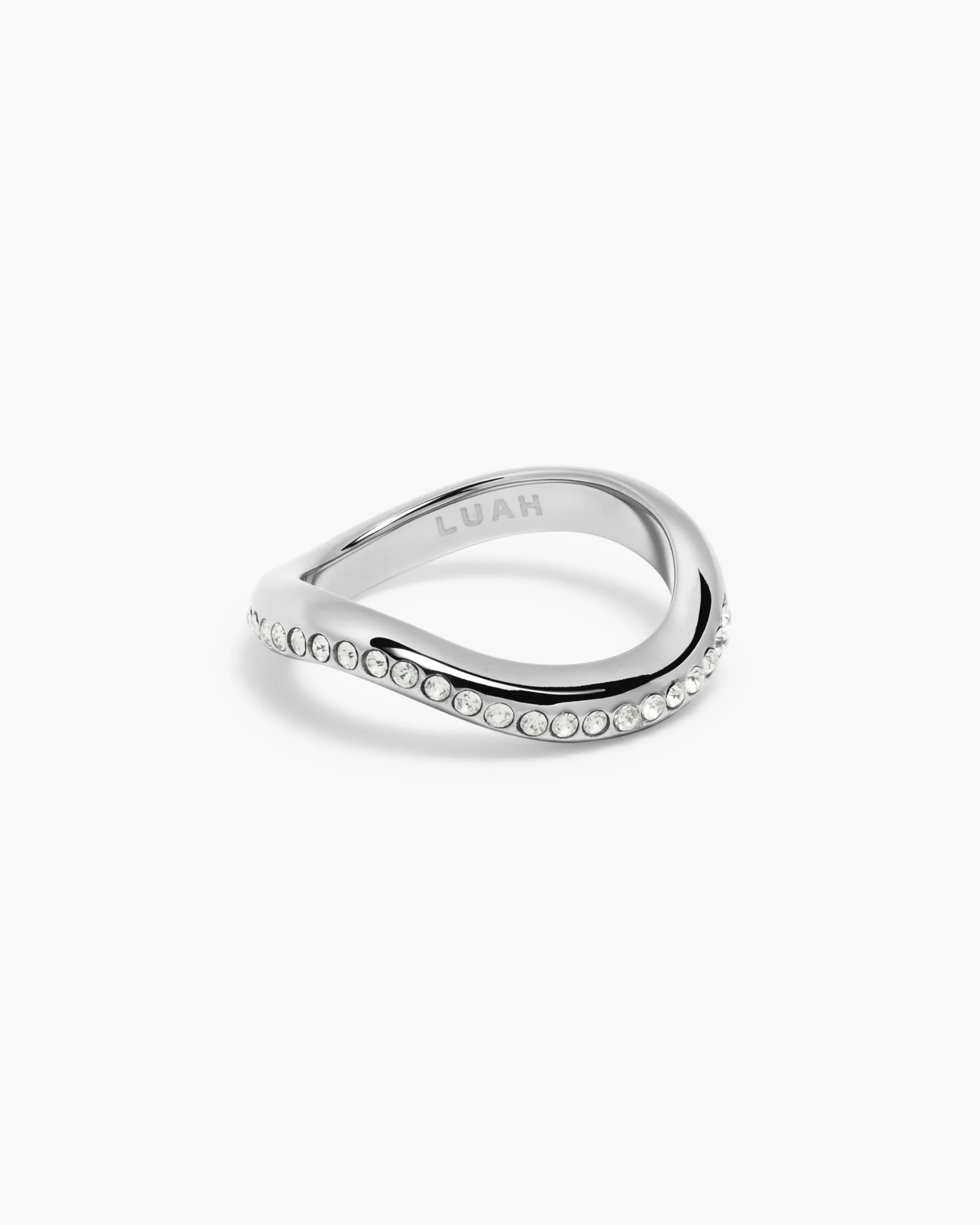 Orla White Sapphire Ring - Image 13