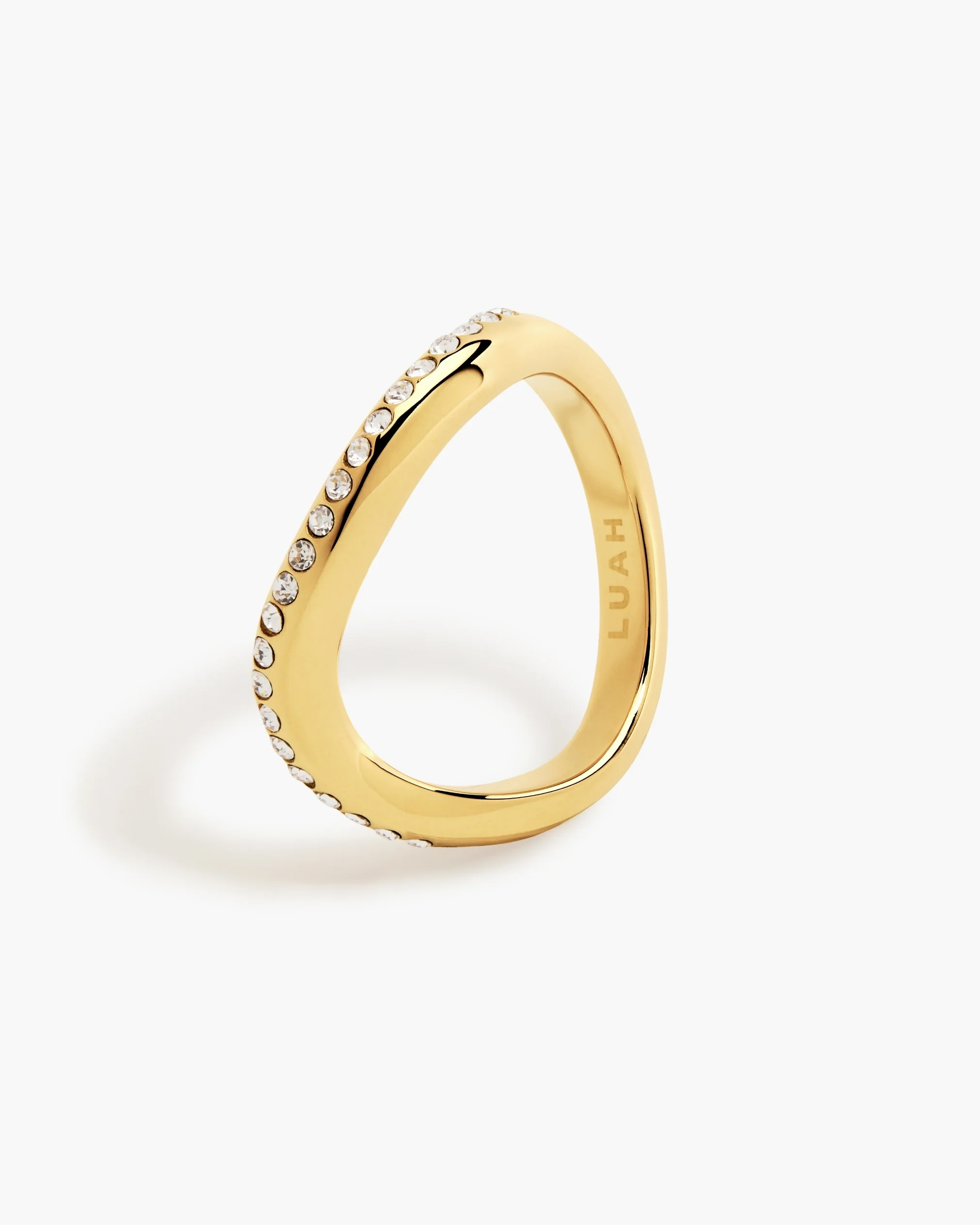 Orla White Sapphire Ring - Image 4