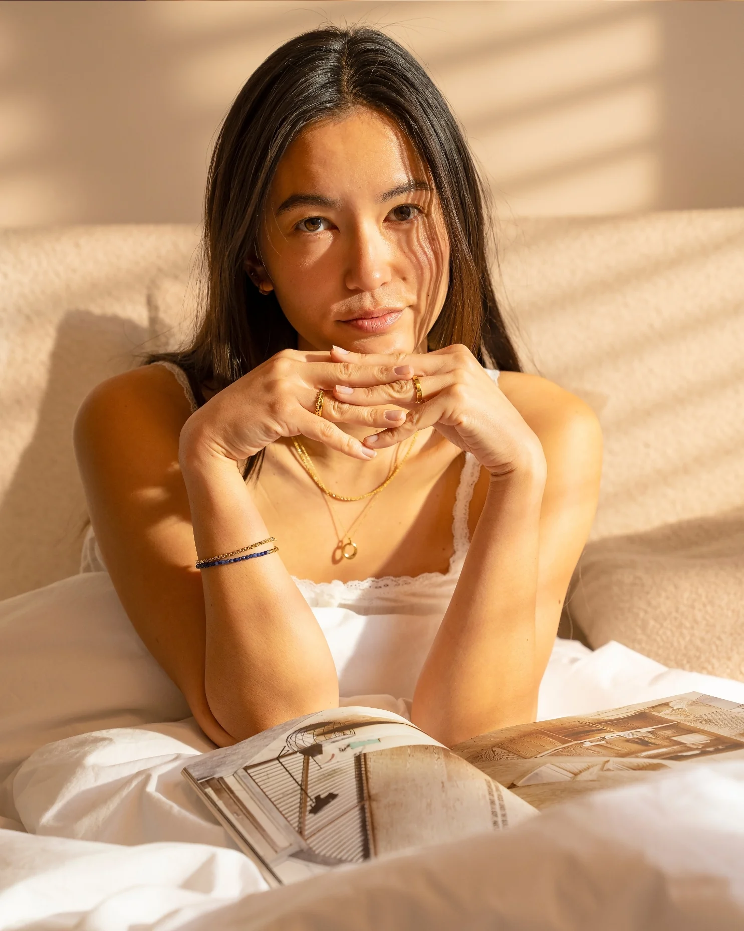 Ruffle Chain Necklace - Image 5