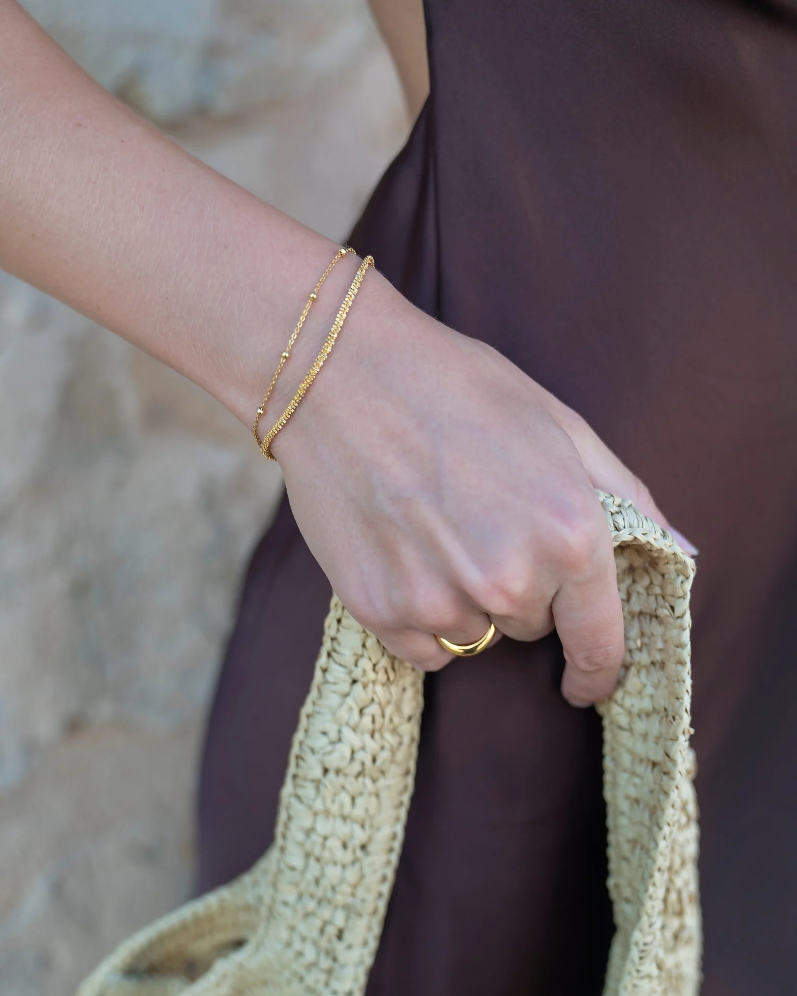 Ruffle Chain Bracelet - Image 3