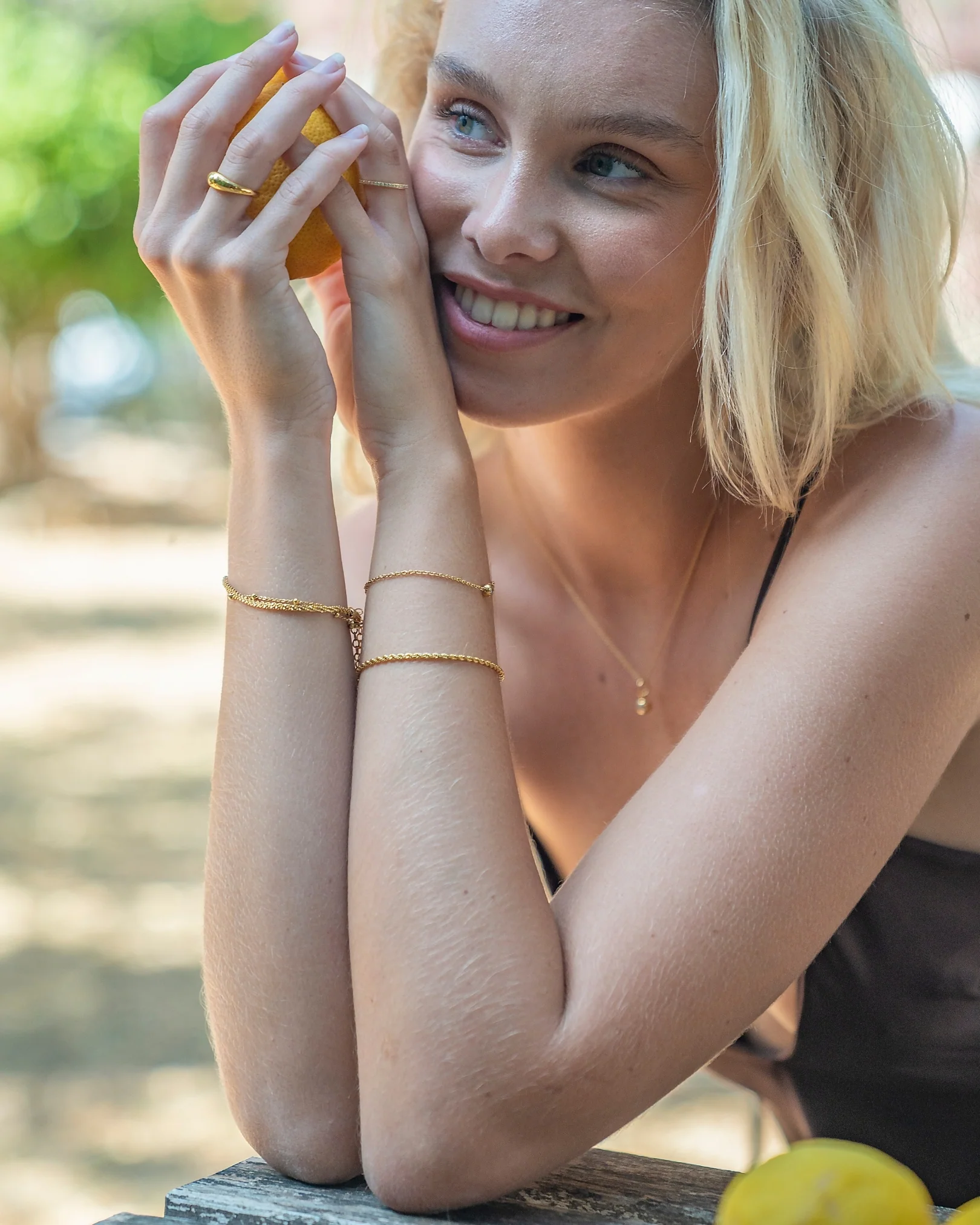 Ruffle Chain Bracelet - Image 5