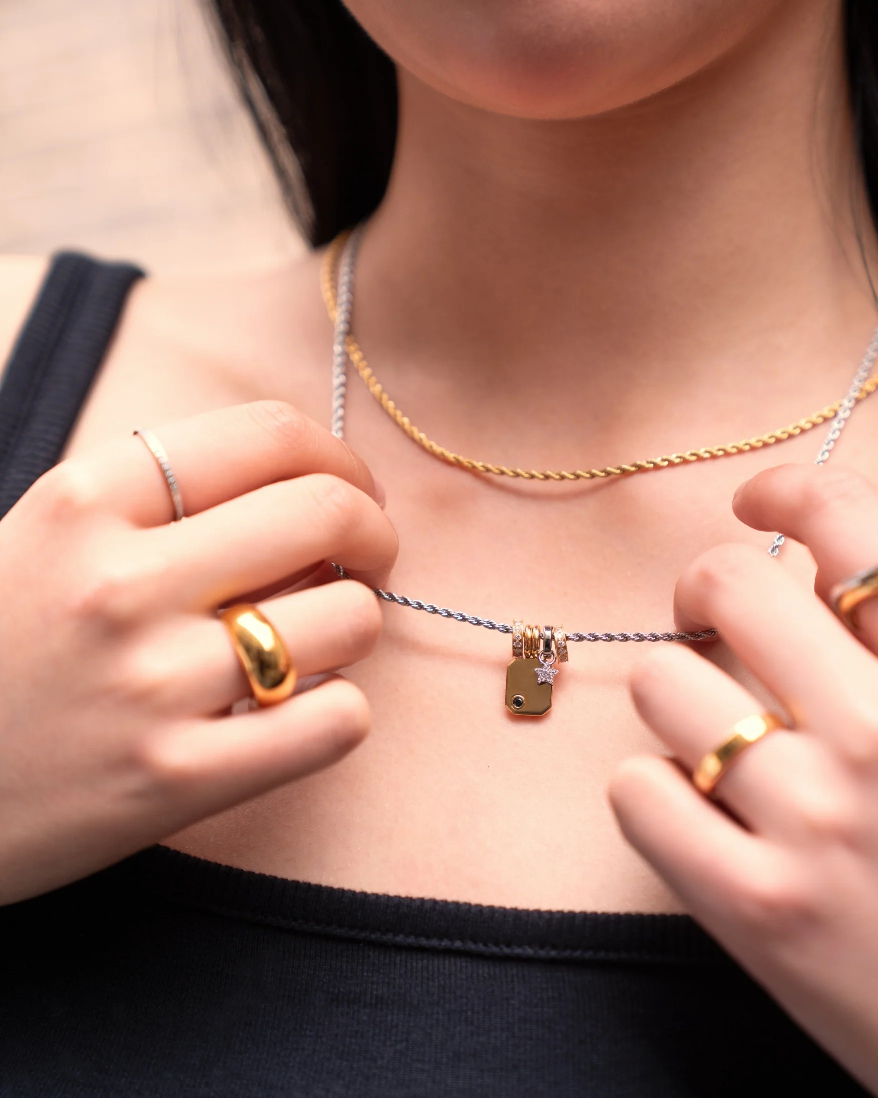 Rhys Black Onyx Charm - Image 6