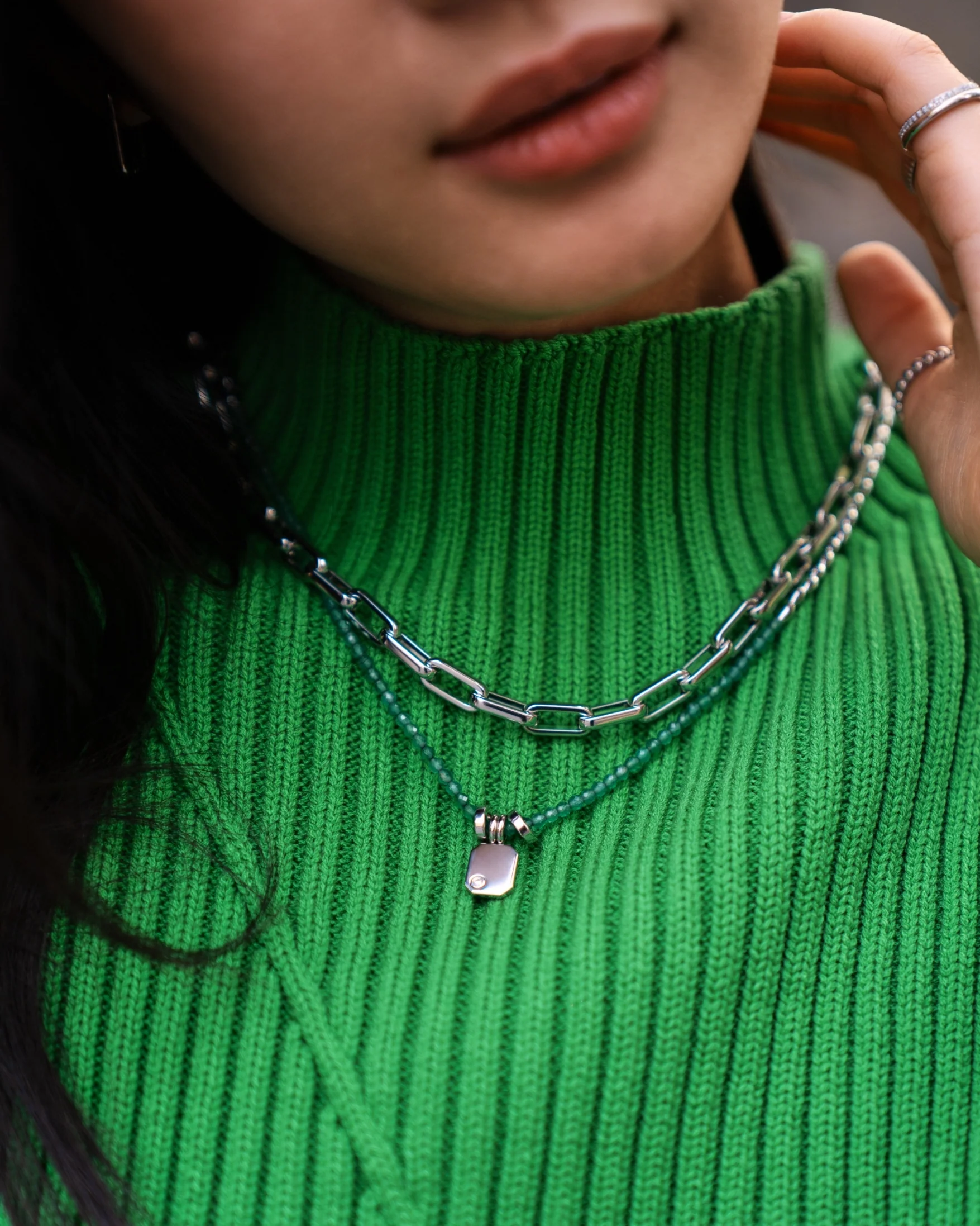 Rhys White Sapphire Charm - Image 8
