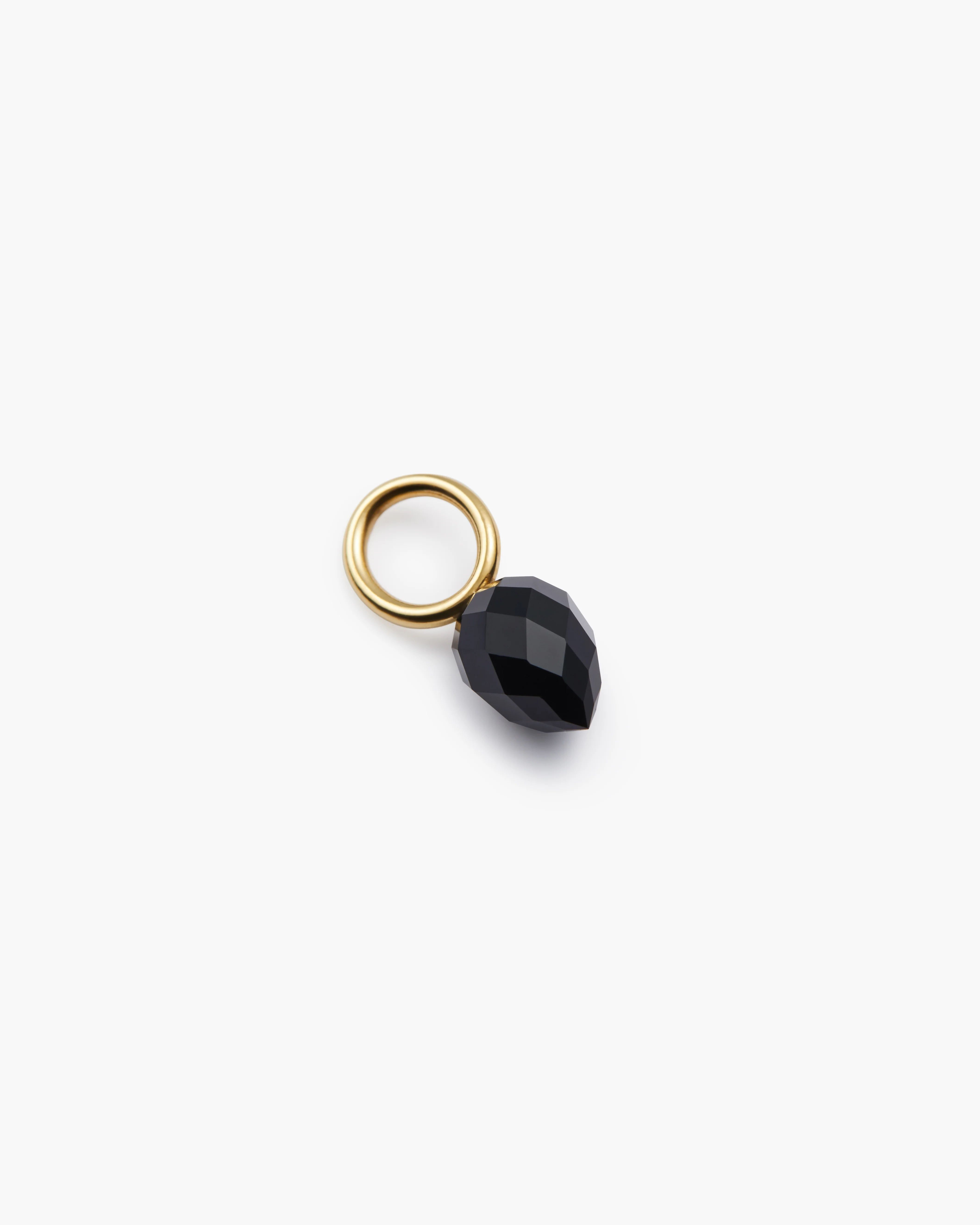 Floret Black Agate Charm - Image 4