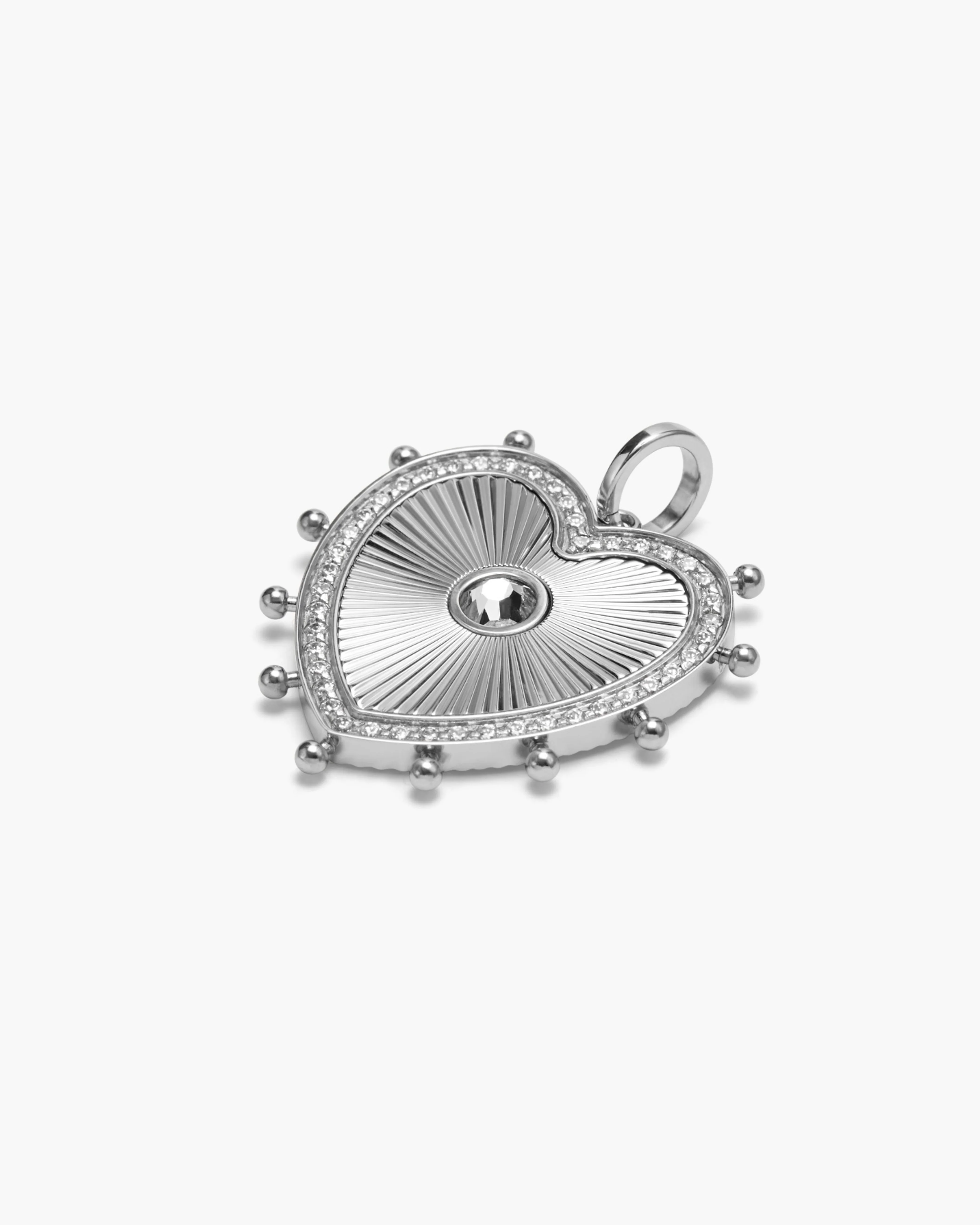 Zary White Sapphire Heart - Image 6