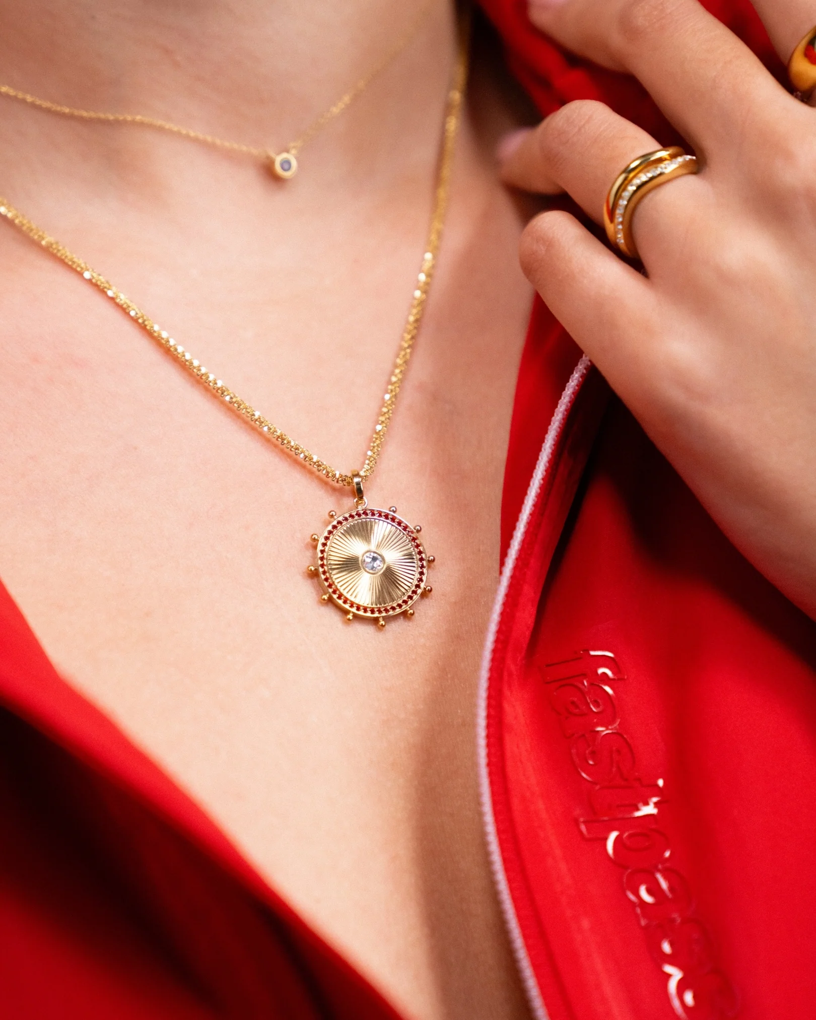 Zary White Sapphire Medallion - Image 6