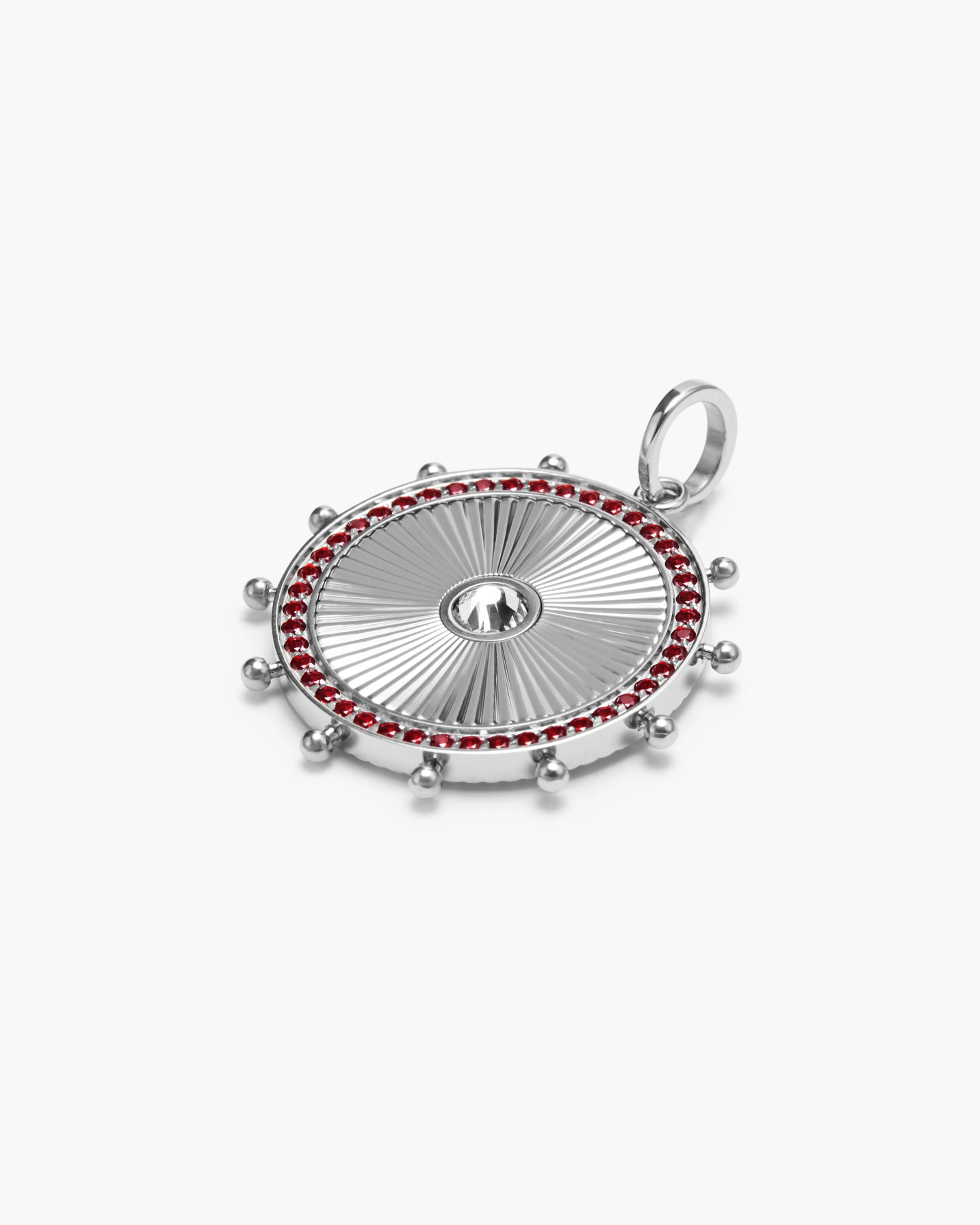 Zary White Sapphire Medallion - Image 9